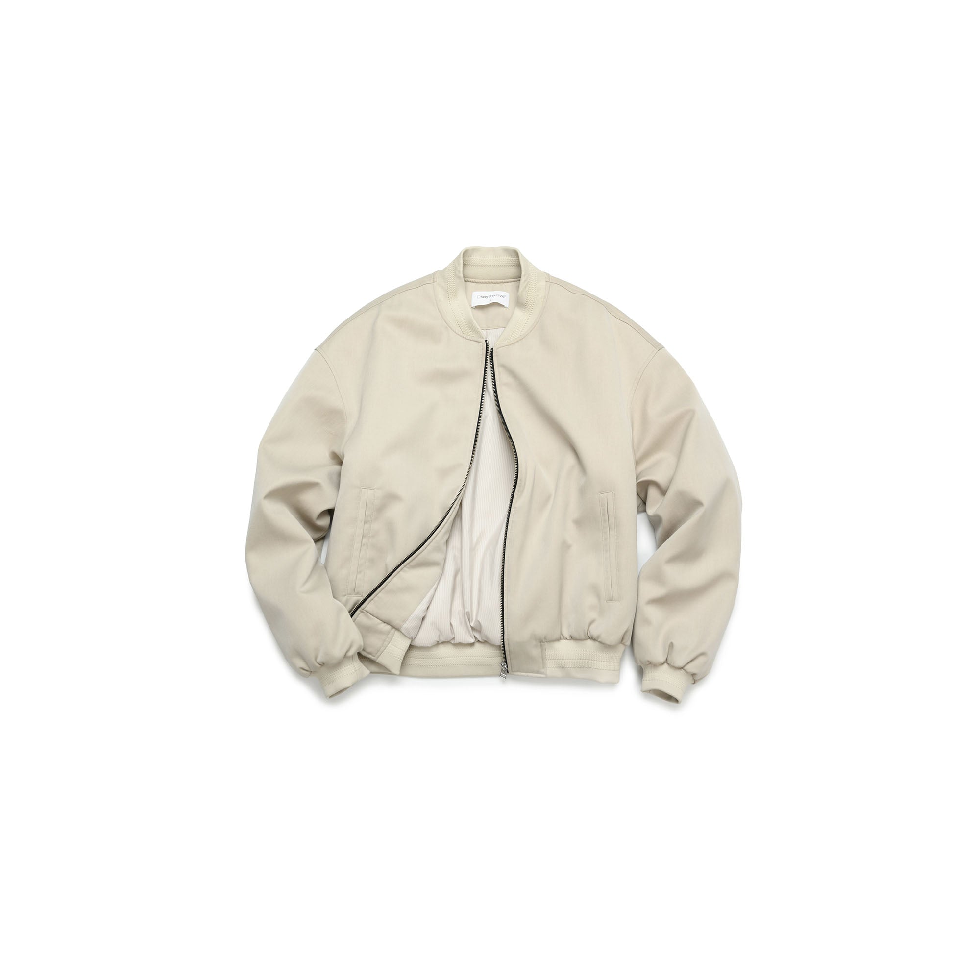 OKAYTHXBYE Wool-Filled Bomber Jacket