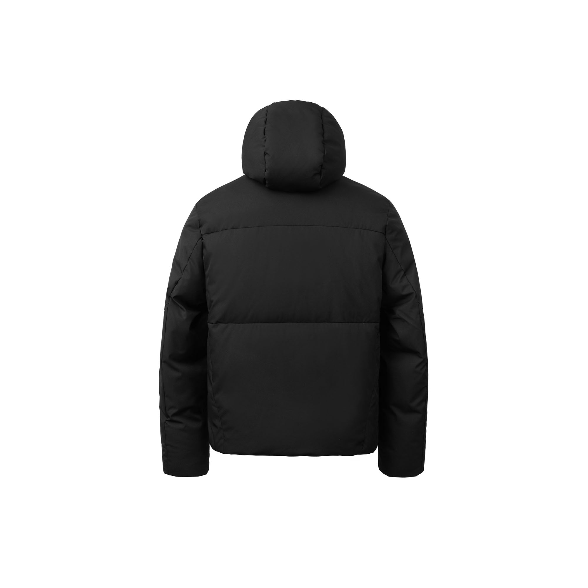OKAYTHXBYE Essential Patterned Lapel Down Jacket
