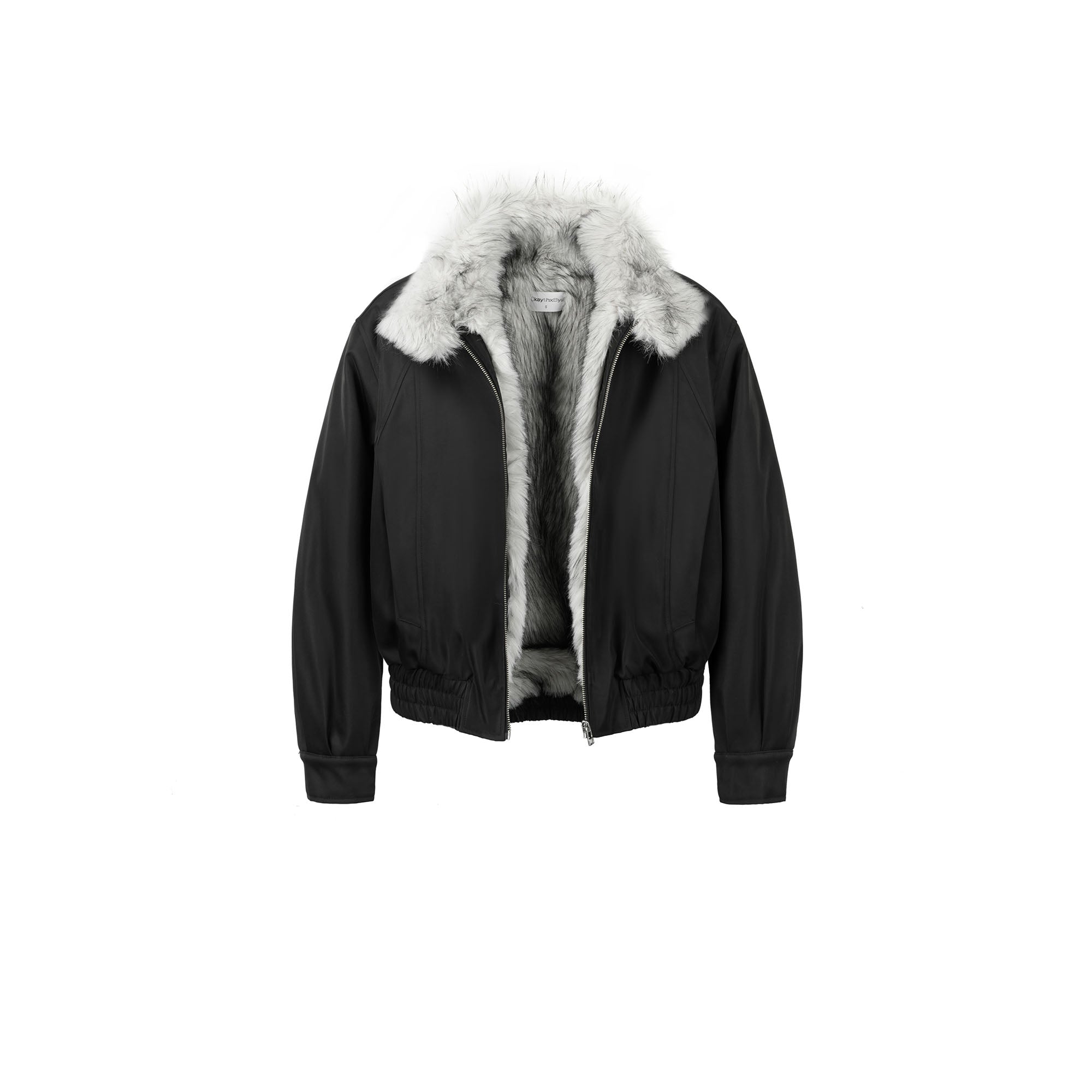 OKAYTHXBYE Faux Fur Lined Puffer Jacket