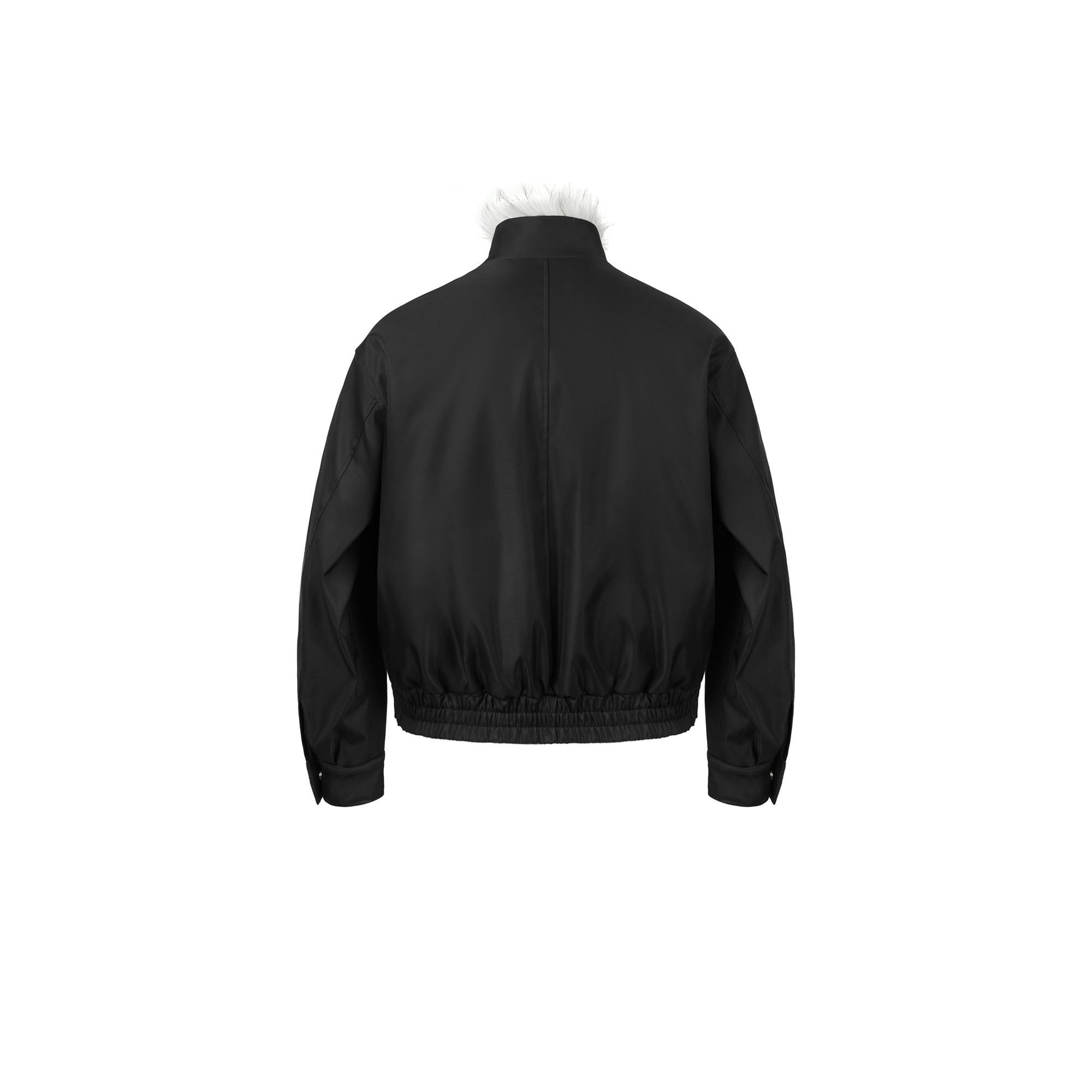 OKAYTHXBYE Faux Fur Lined Puffer Jacket