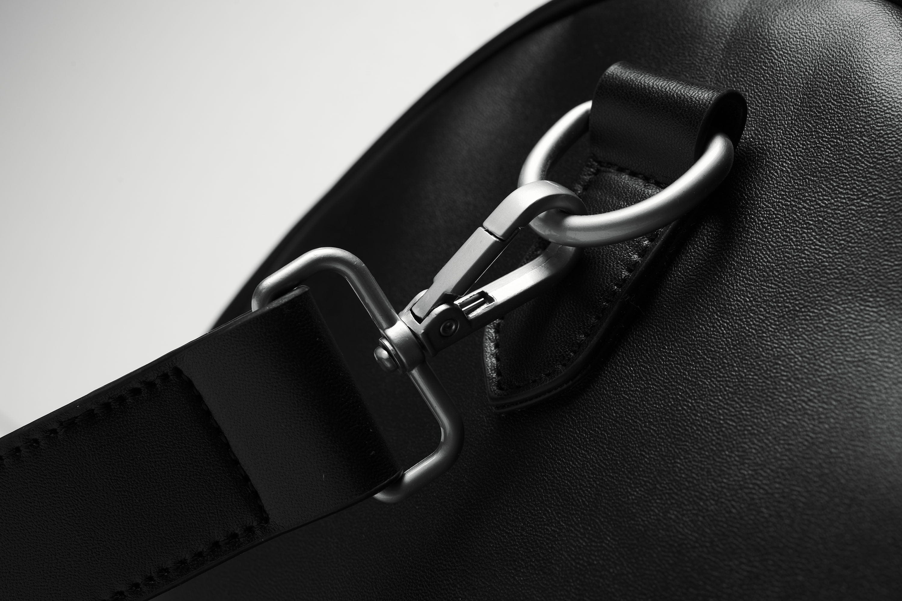CATSSTAC Paneled Faux Leather Weekender Bag, premium urban and streetwear designers apparel on PROJECTISR.com, CATSSTAC