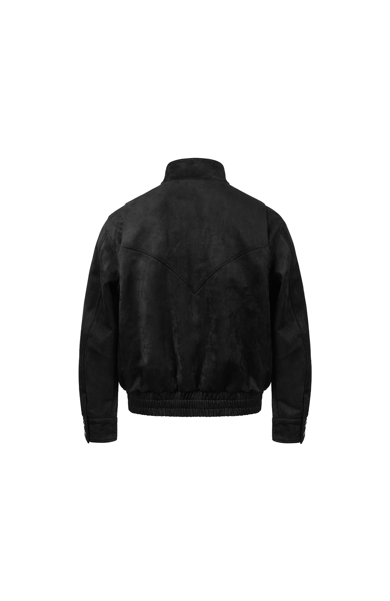 OKAYTHXBYE Wool-Padded Faux Suede Jacket
