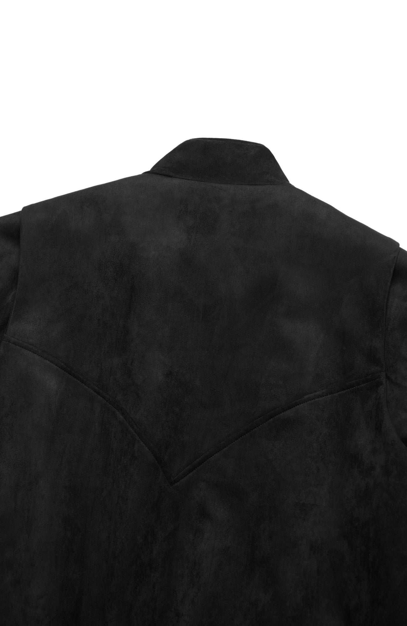 OKAYTHXBYE Wool-Padded Faux Suede Jacket