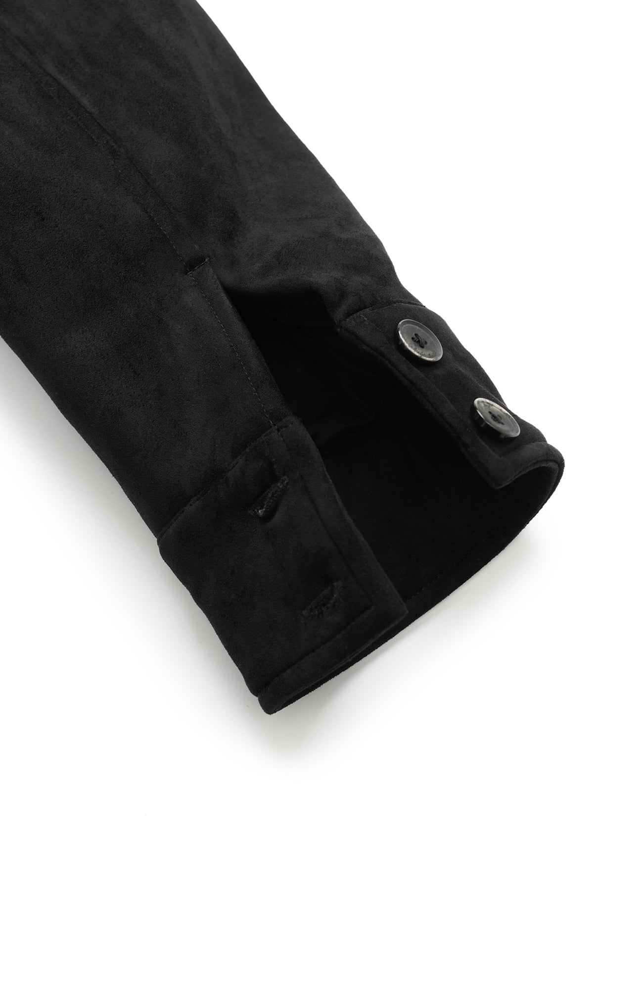 OKAYTHXBYE Wool-Padded Faux Suede Jacket