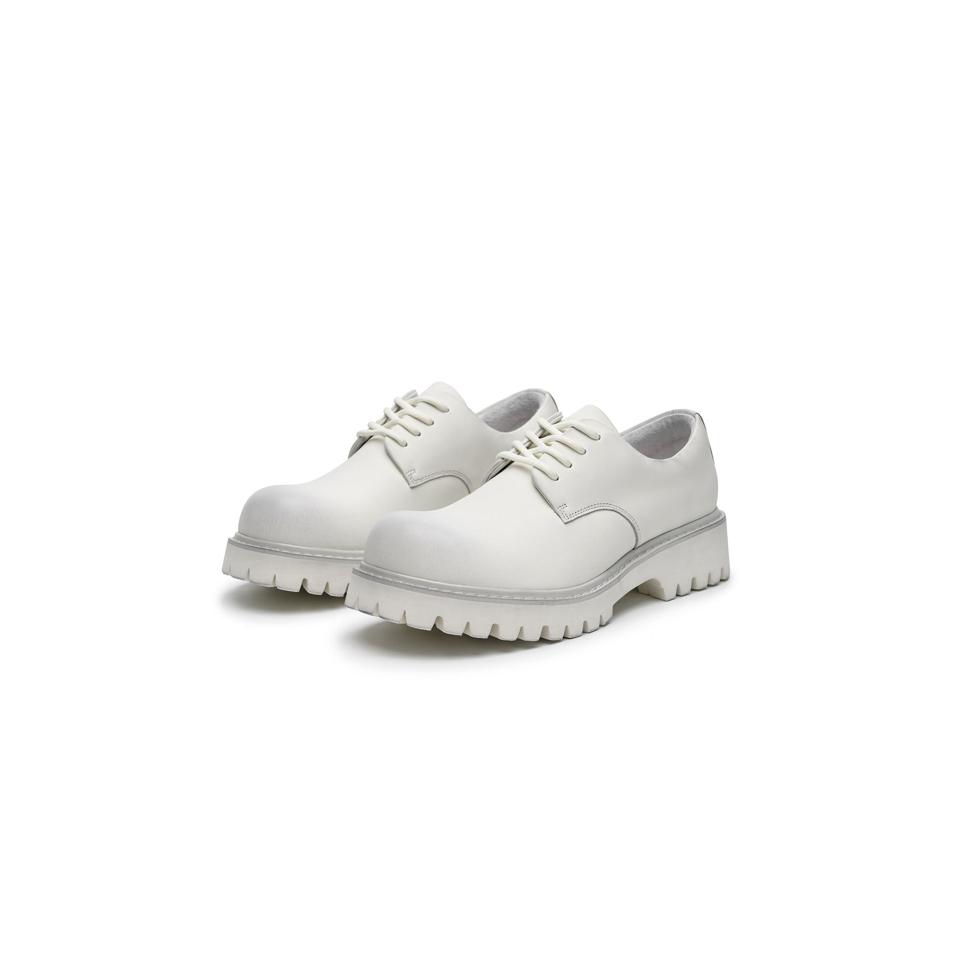 KREATE Distressed Matte Chunky Sole Derby