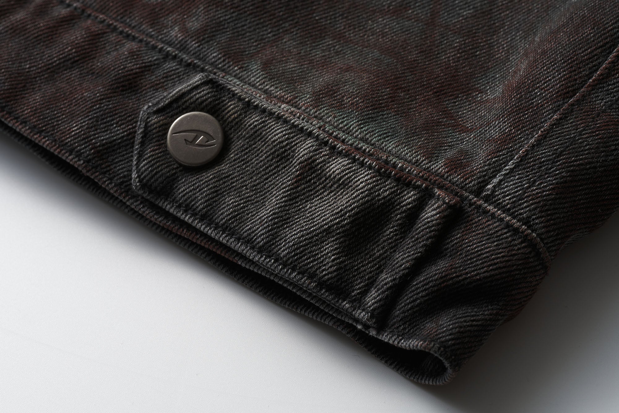 CATSSTAC Rust-Dye Denim Jacket, premium urban and streetwear designers apparel on PROJECTISR.com, CATSSTAC