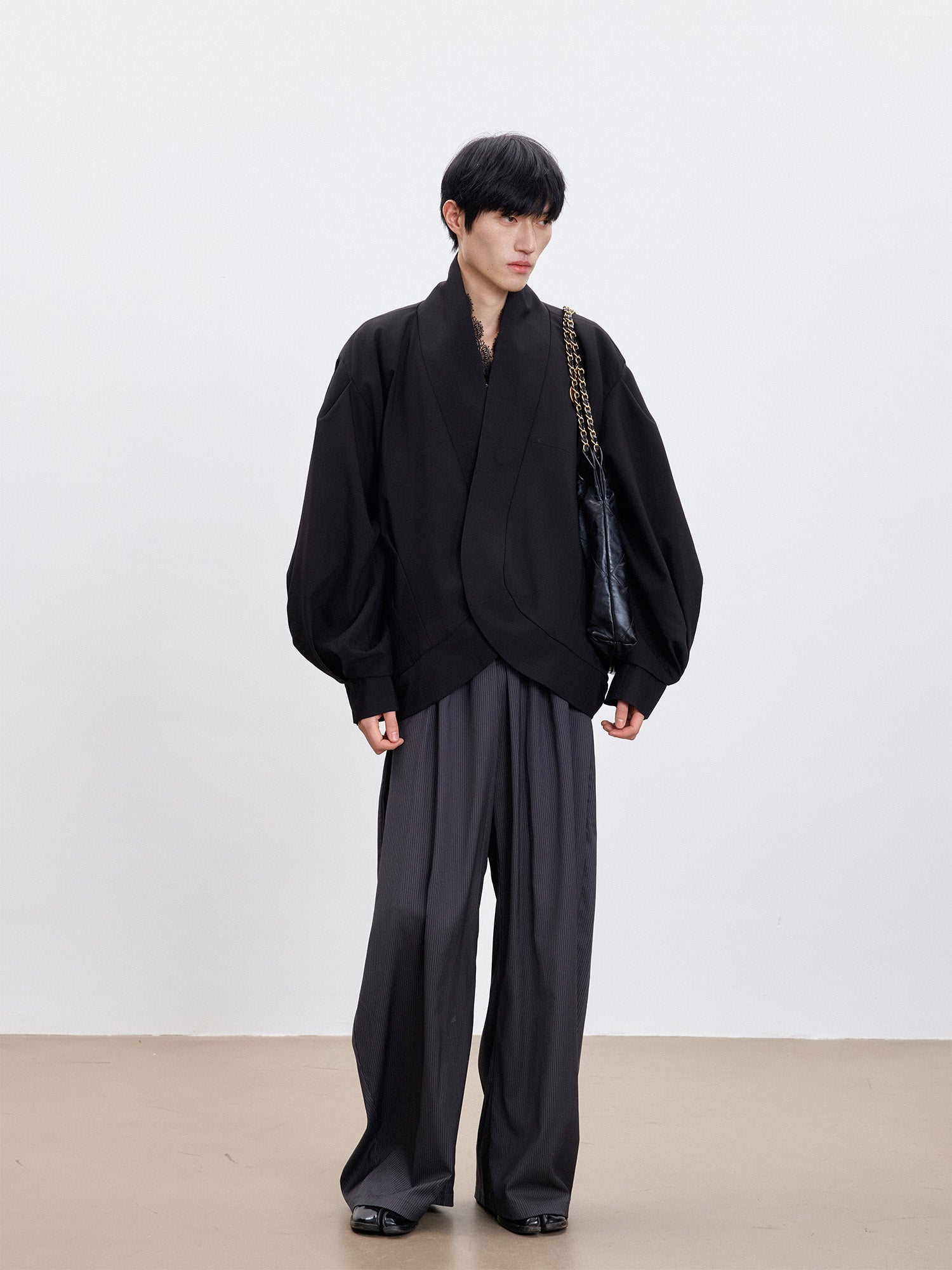 TUIMU Deconstructed Reversible Jacket, premium urban and streetwear designers apparel on PROJECTISR.com, TUIMU