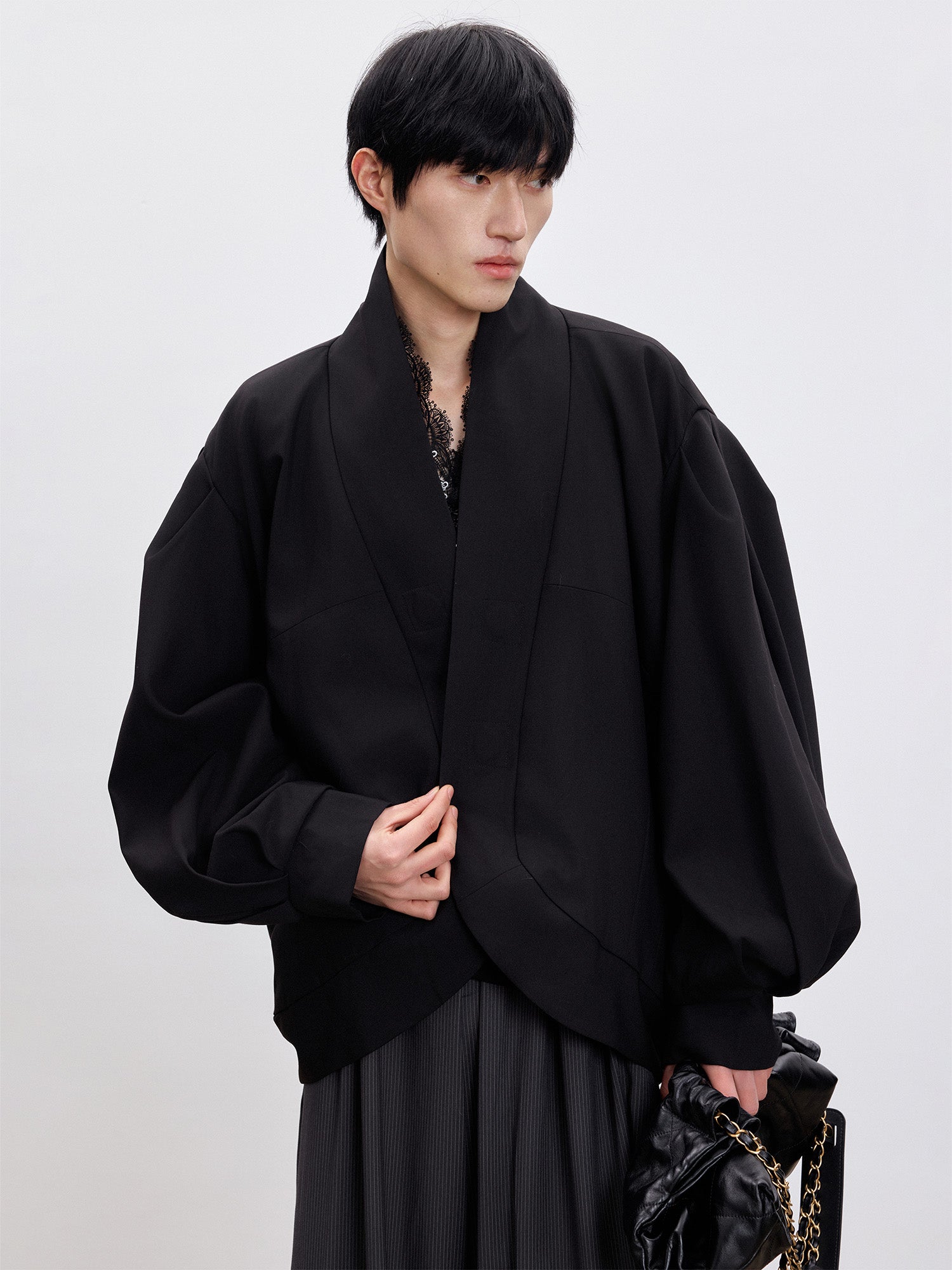 TUIMU Deconstructed Reversible Jacket, premium urban and streetwear designers apparel on PROJECTISR.com, TUIMU