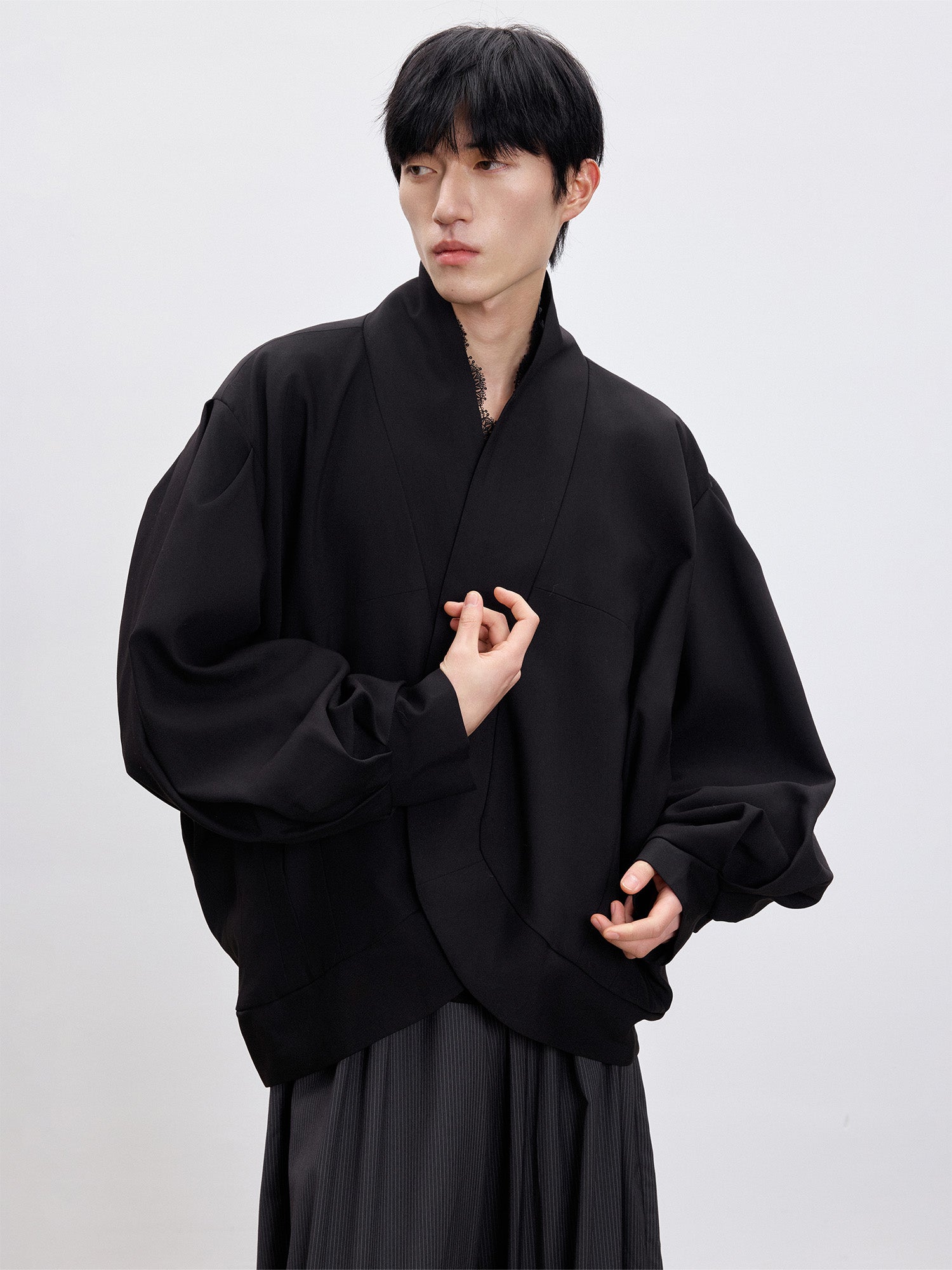 TUIMU Deconstructed Reversible Jacket, premium urban and streetwear designers apparel on PROJECTISR.com, TUIMU