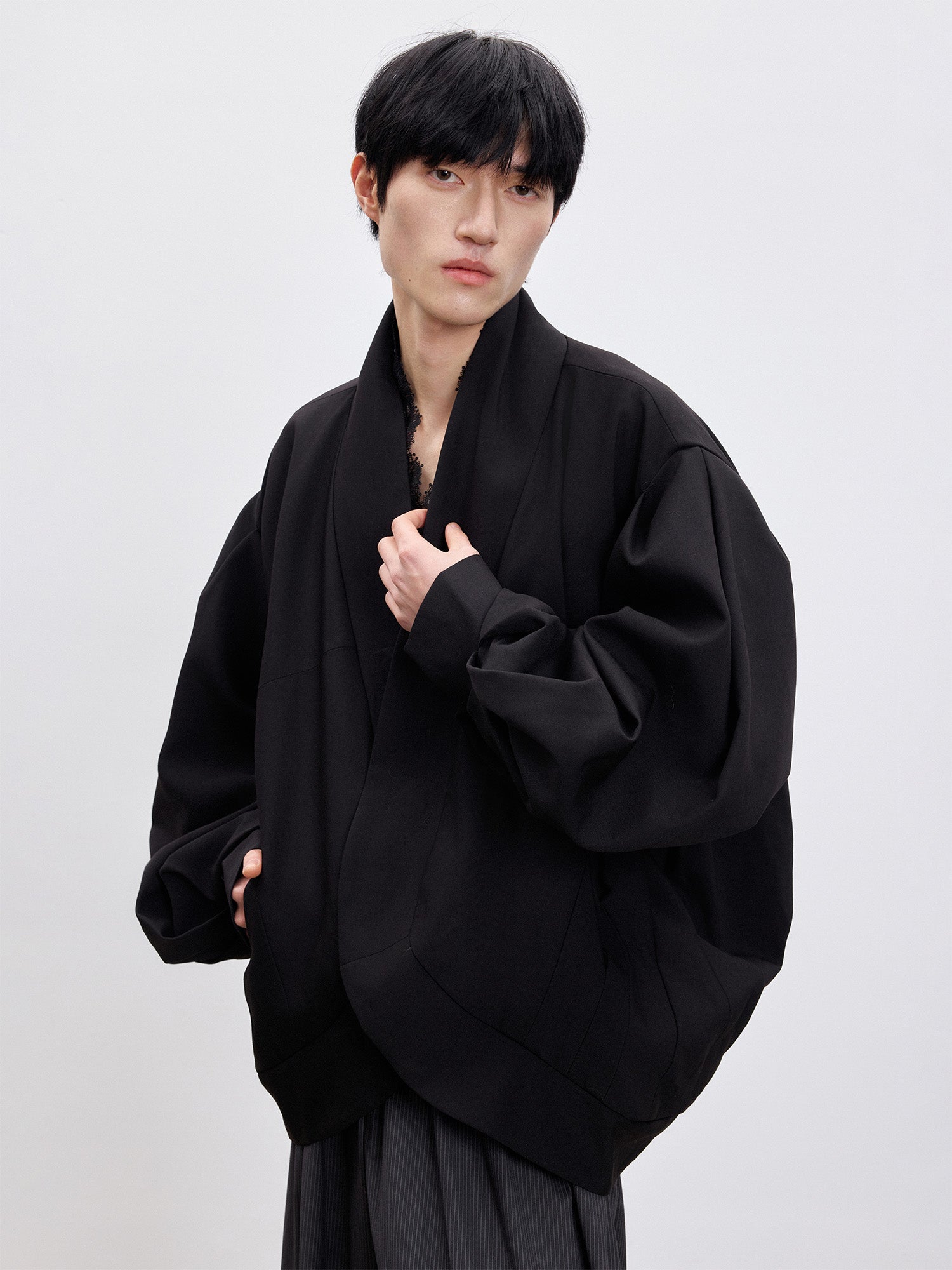 TUIMU Deconstructed Reversible Jacket, premium urban and streetwear designers apparel on PROJECTISR.com, TUIMU