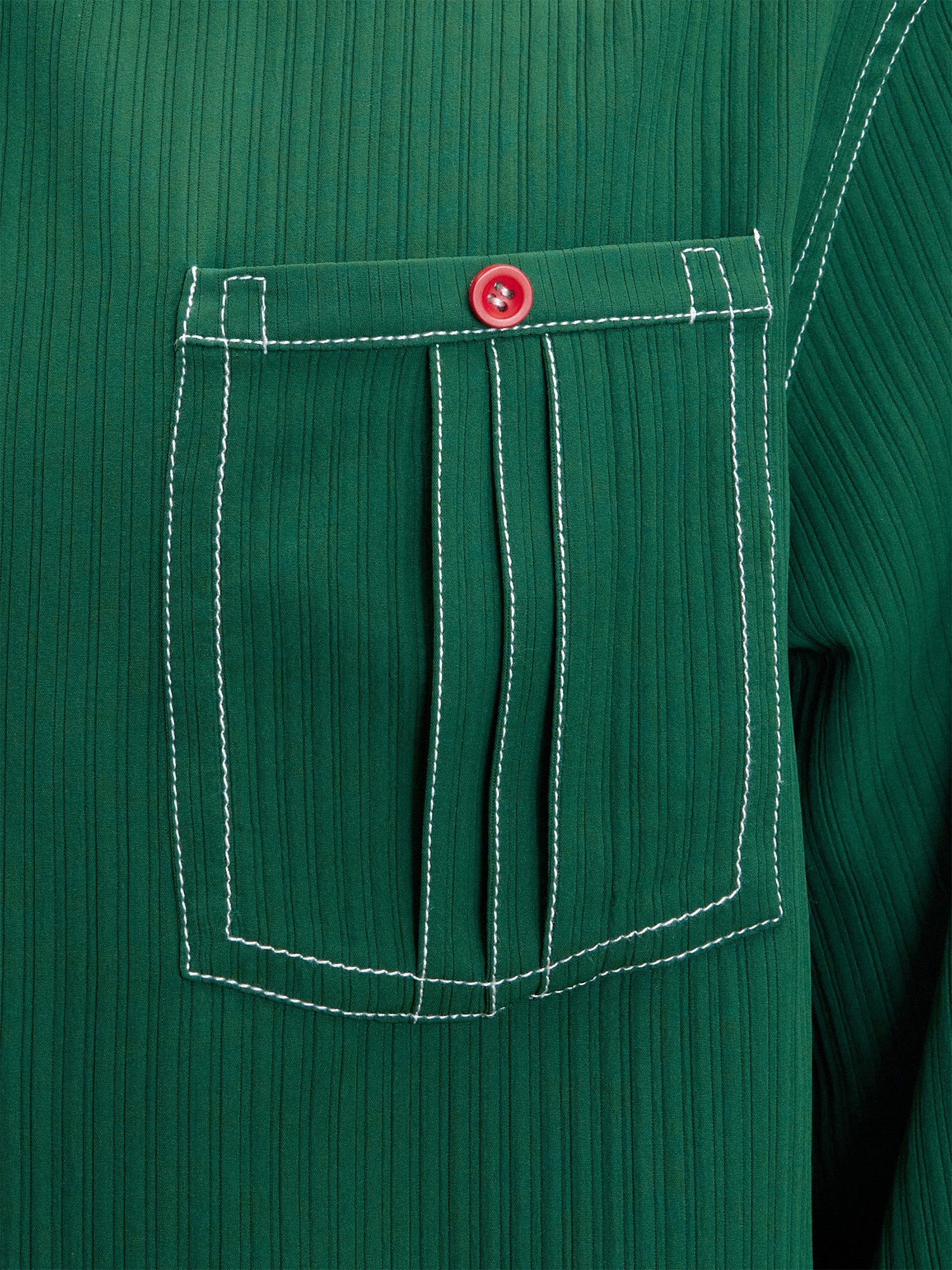 TUIMU Essential Contrast-Stitch Shirt, premium urban and streetwear designers apparel on PROJECTISR.com, TUIMU