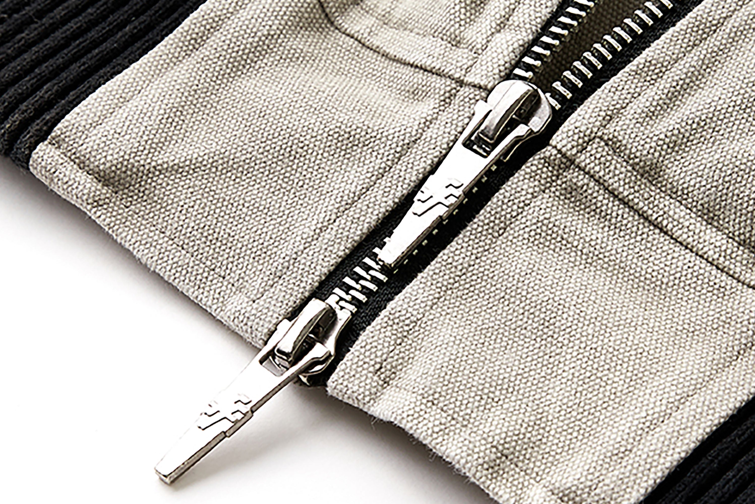 FORFEARTHAT Faded Wash Utility Bomber Jacket