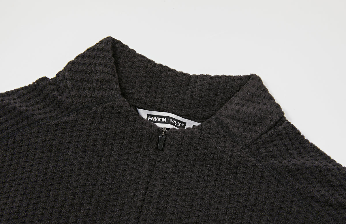 FMACM Diamond Fleece Half-Zip Long-Sleeve Tee