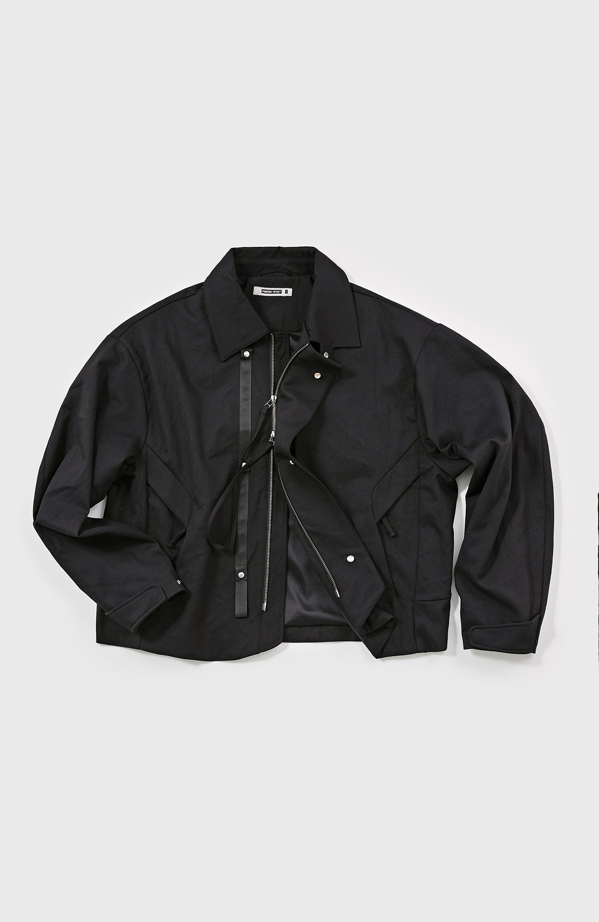 FMACM Retro Lapel Oversized Jacket
