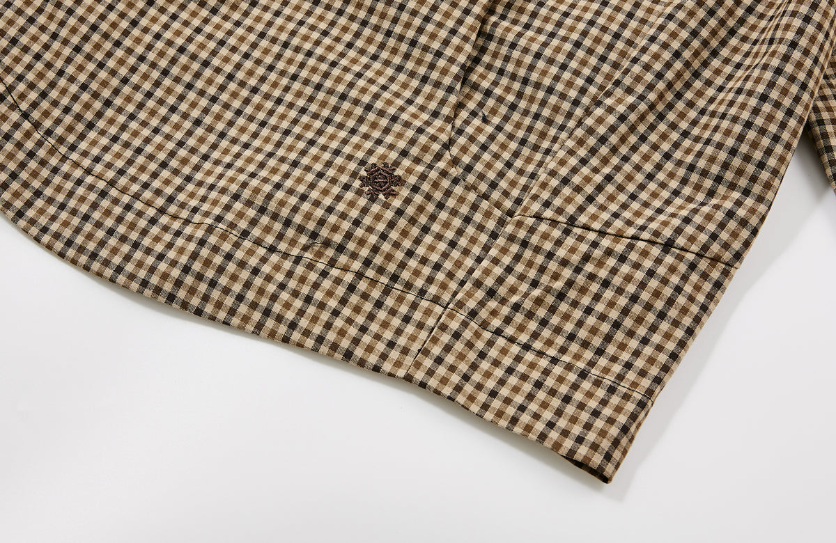 FMACM Retro Lapel Oversized Jacket