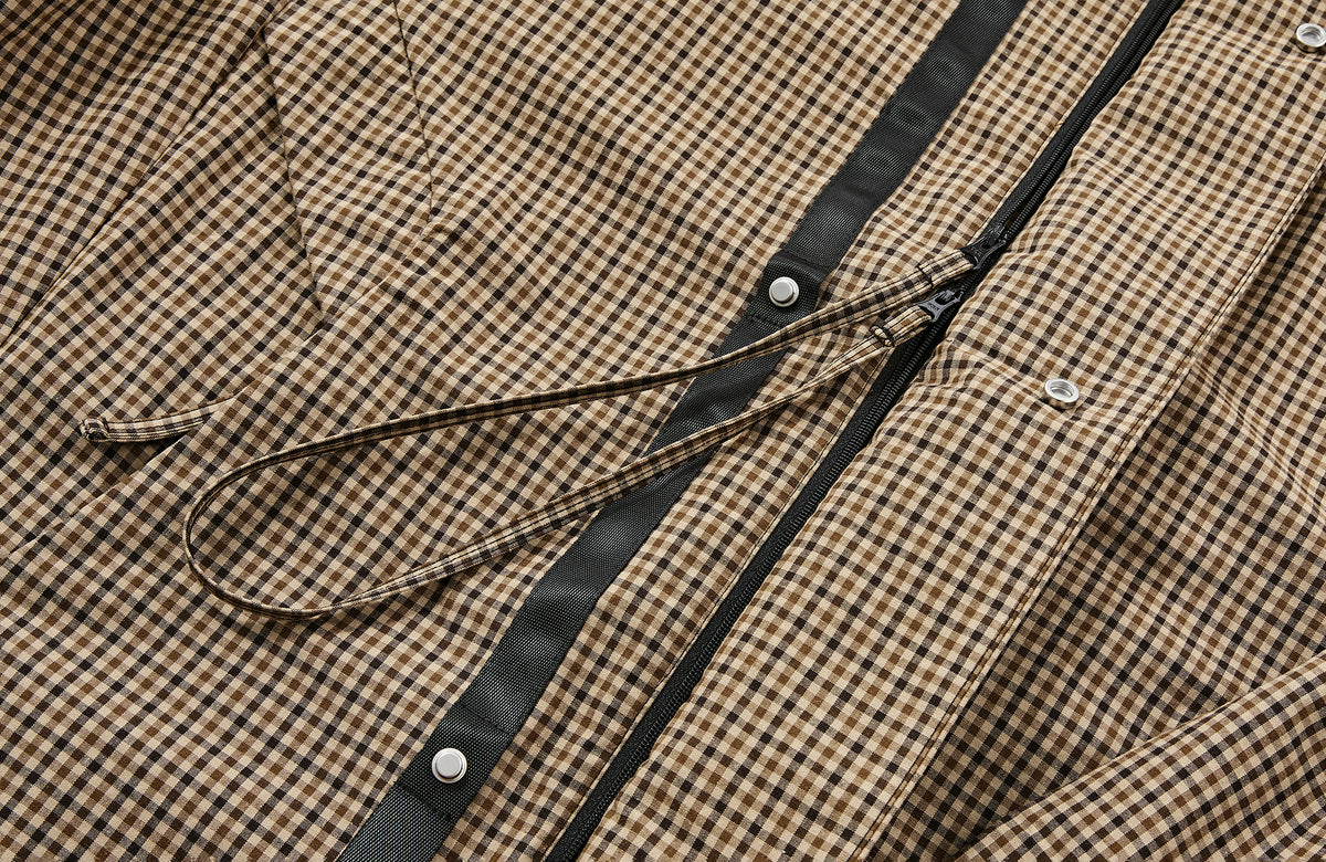 FMACM Retro Lapel Oversized Jacket