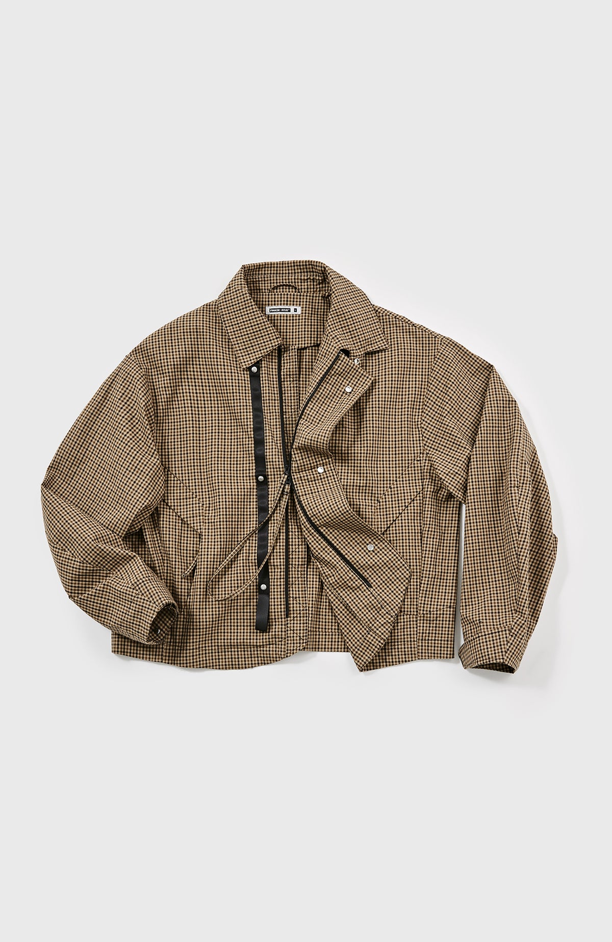 FMACM Retro Lapel Oversized Jacket