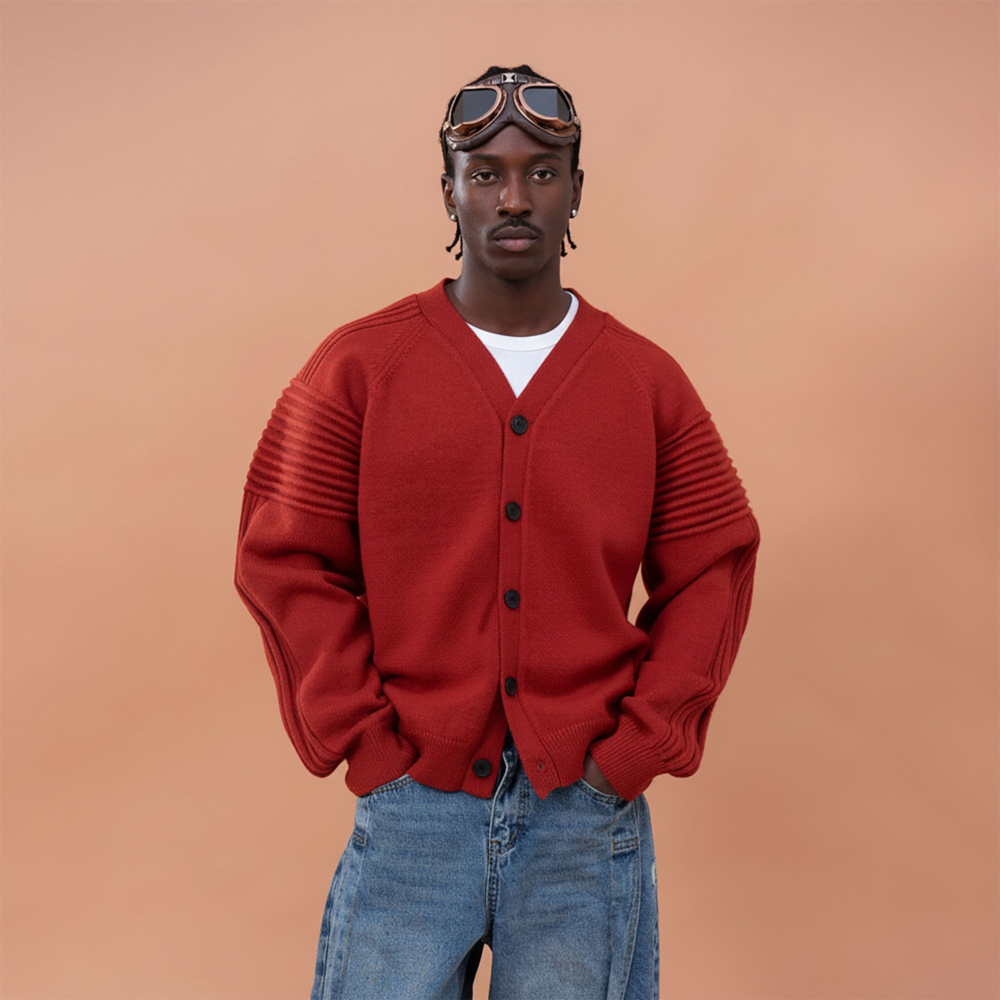 CLP Modern V-Neck Cardigan