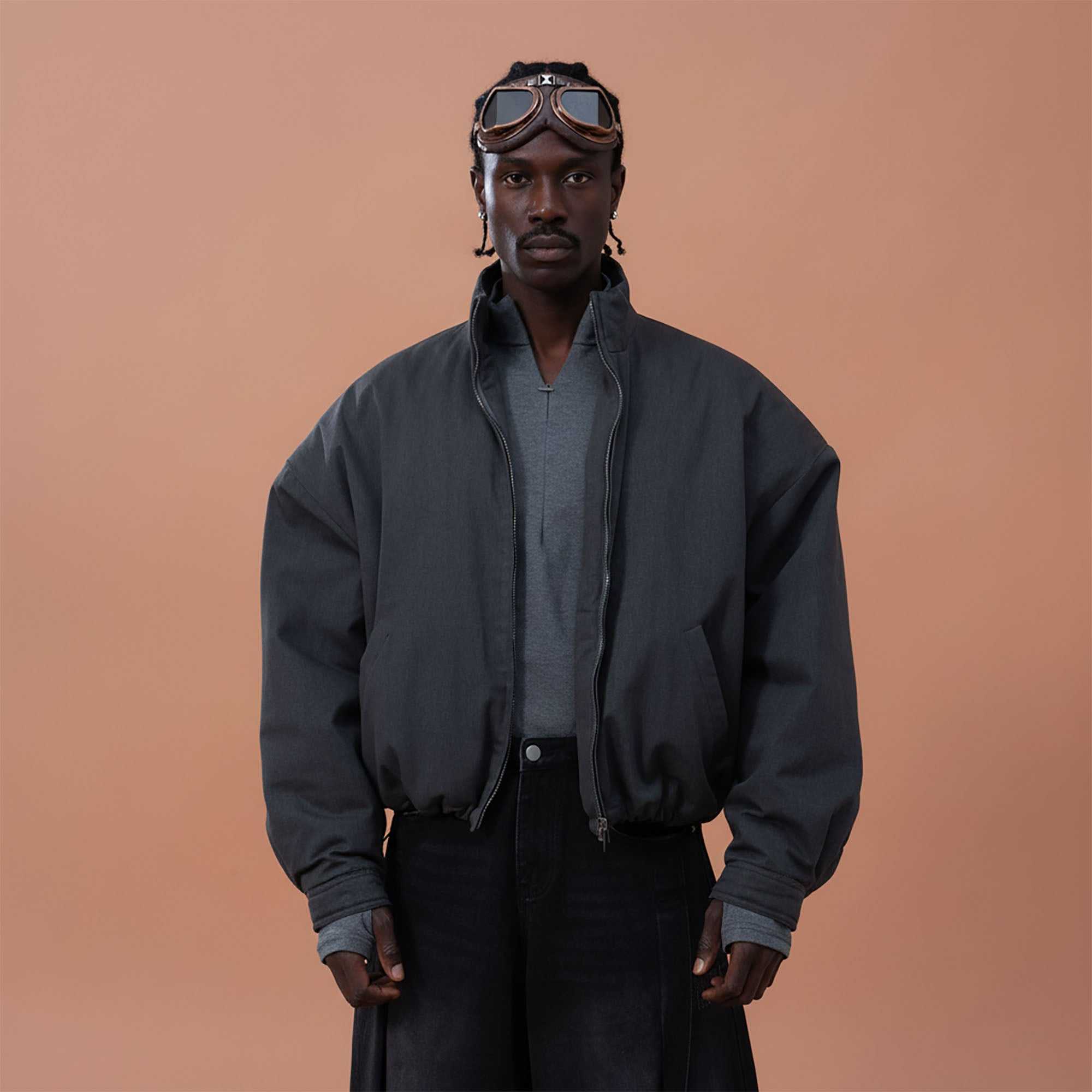 CLP Modern Cropped Puffer Jacket