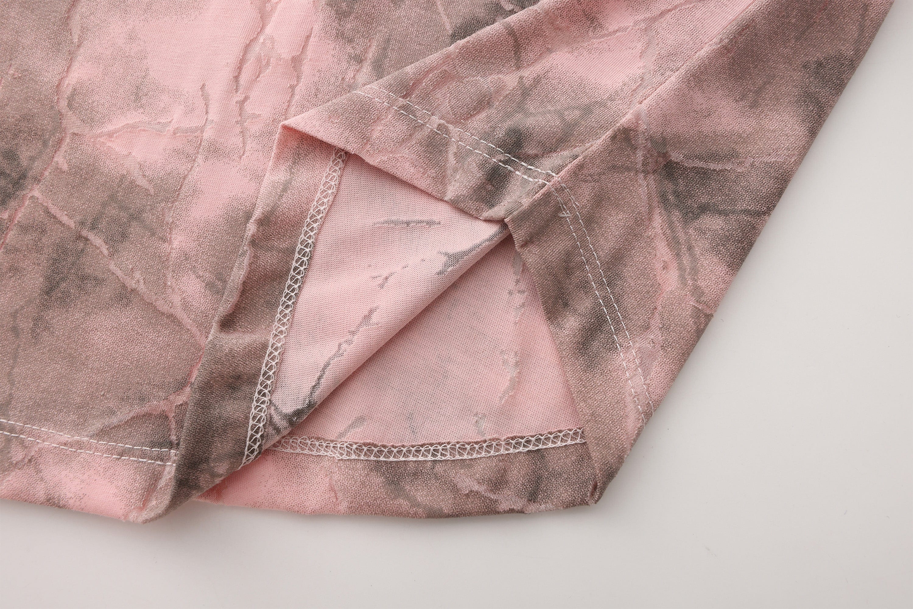 VANN VALRENCE Distressed Tie-Dye Oversized T-Shirt, premium urban and streetwear designers apparel on PROJECTISR.com, VANN VALRENCE