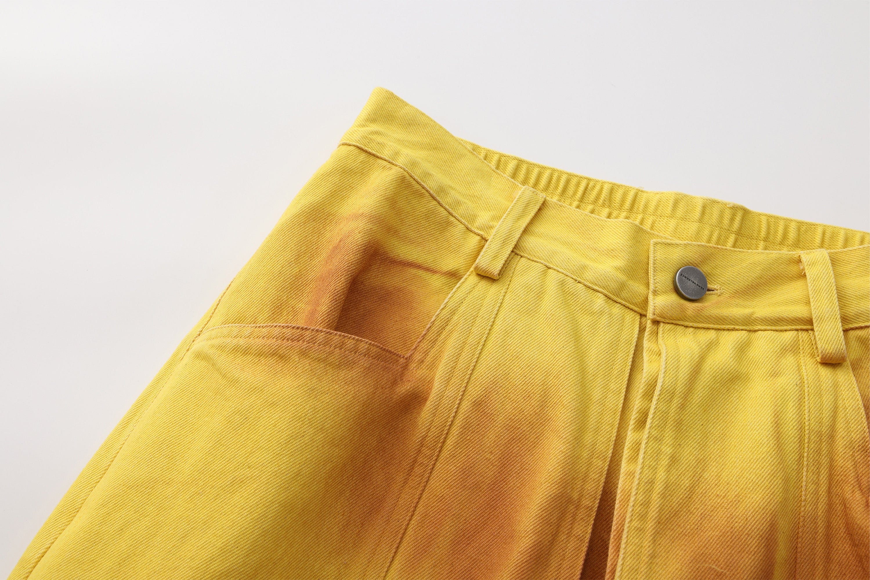 VANN VALRENCE Dye-Washed Convertible Wide-Leg Pants, premium urban and streetwear designers apparel on PROJECTISR.com, VANN VALRENCE