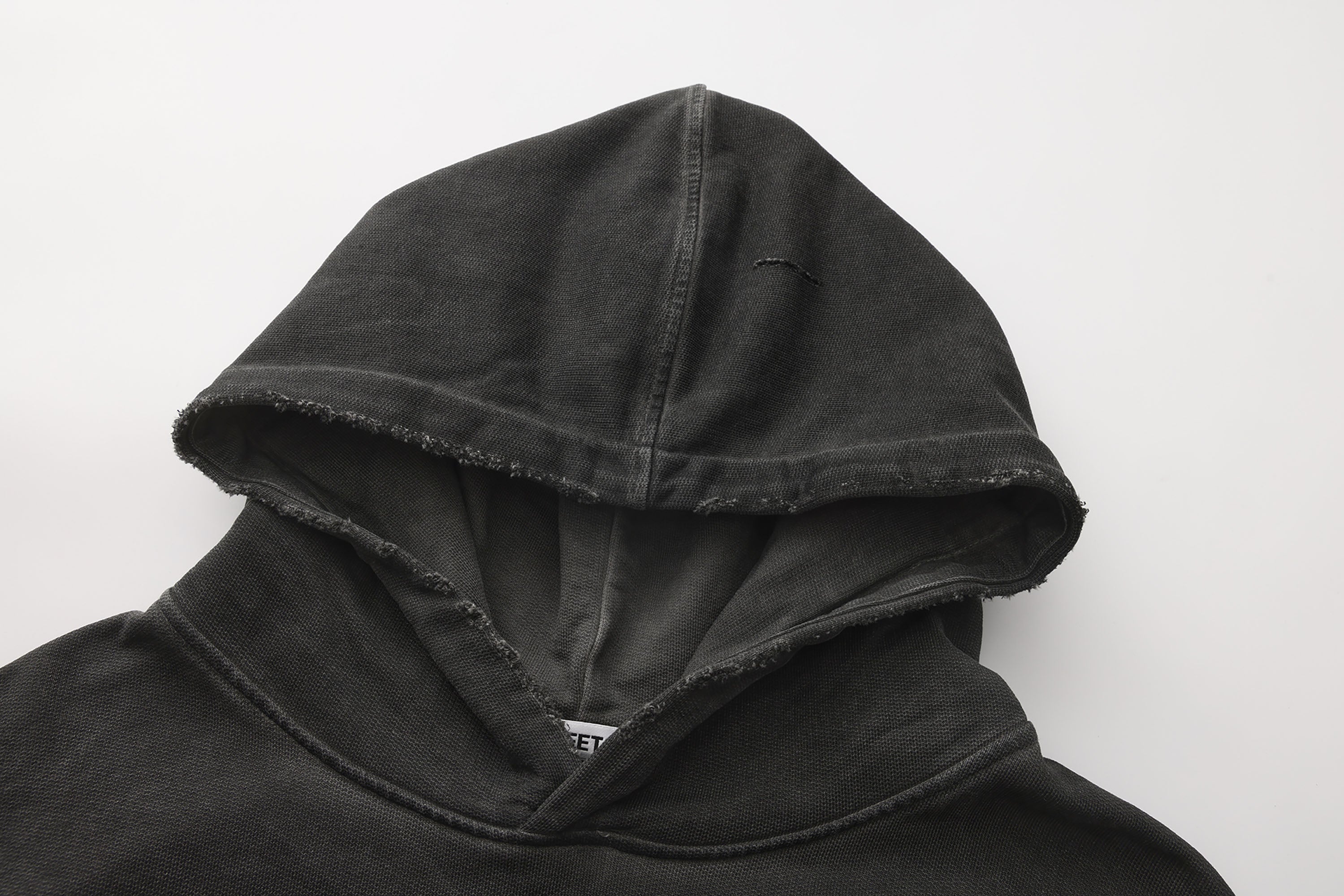 EGOFETCH Distressed Washed Hoodie