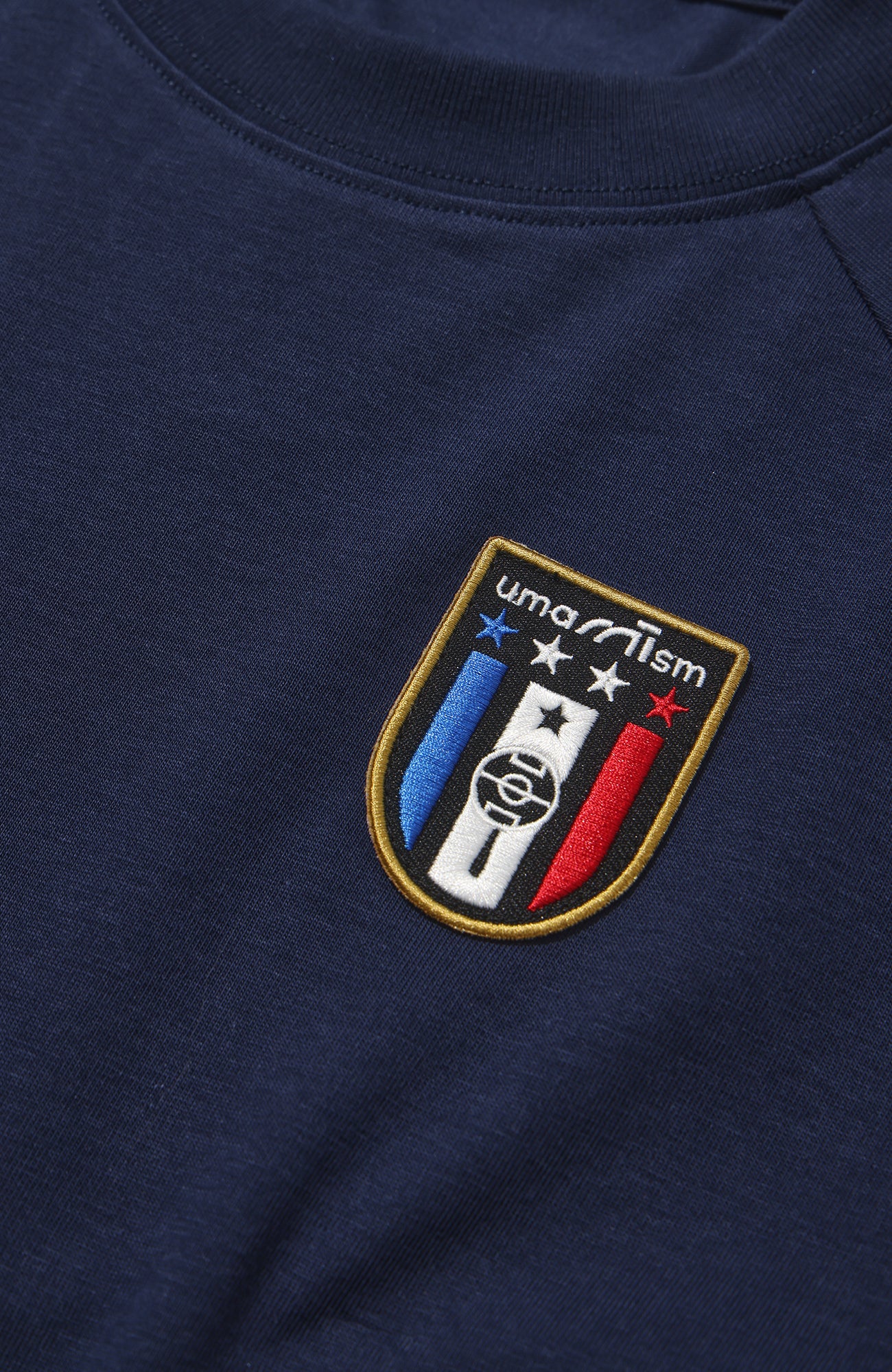 UMAMIISM Contrast Stripe Jersey Tee, premium urban and streetwear designers apparel on PROJECTISR.com, UMAMIISM