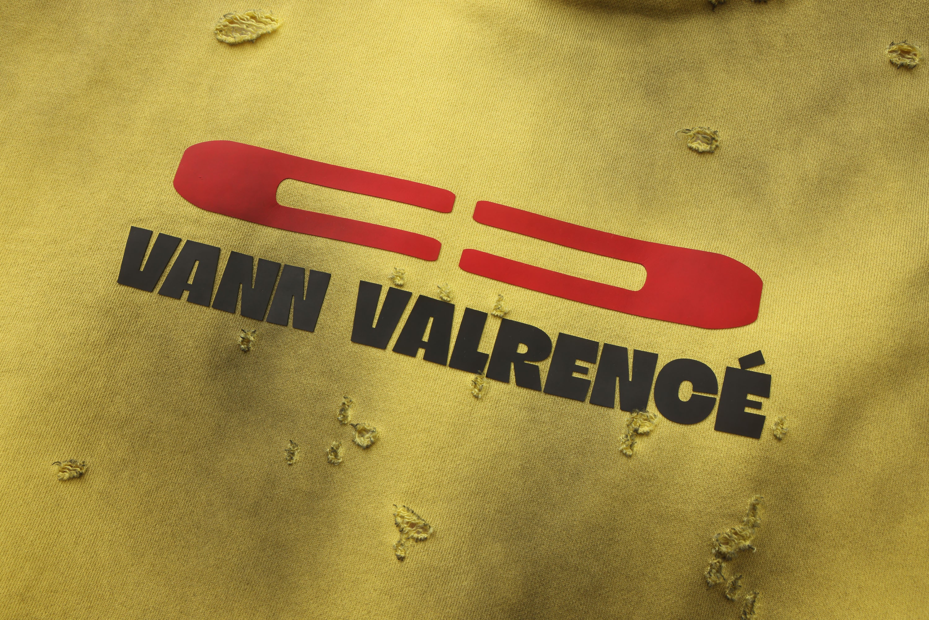 VANN VALRENCE Washed Reversible Distressed Hoodie, premium urban and streetwear designers apparel on PROJECTISR.com, VANN VALRENCE