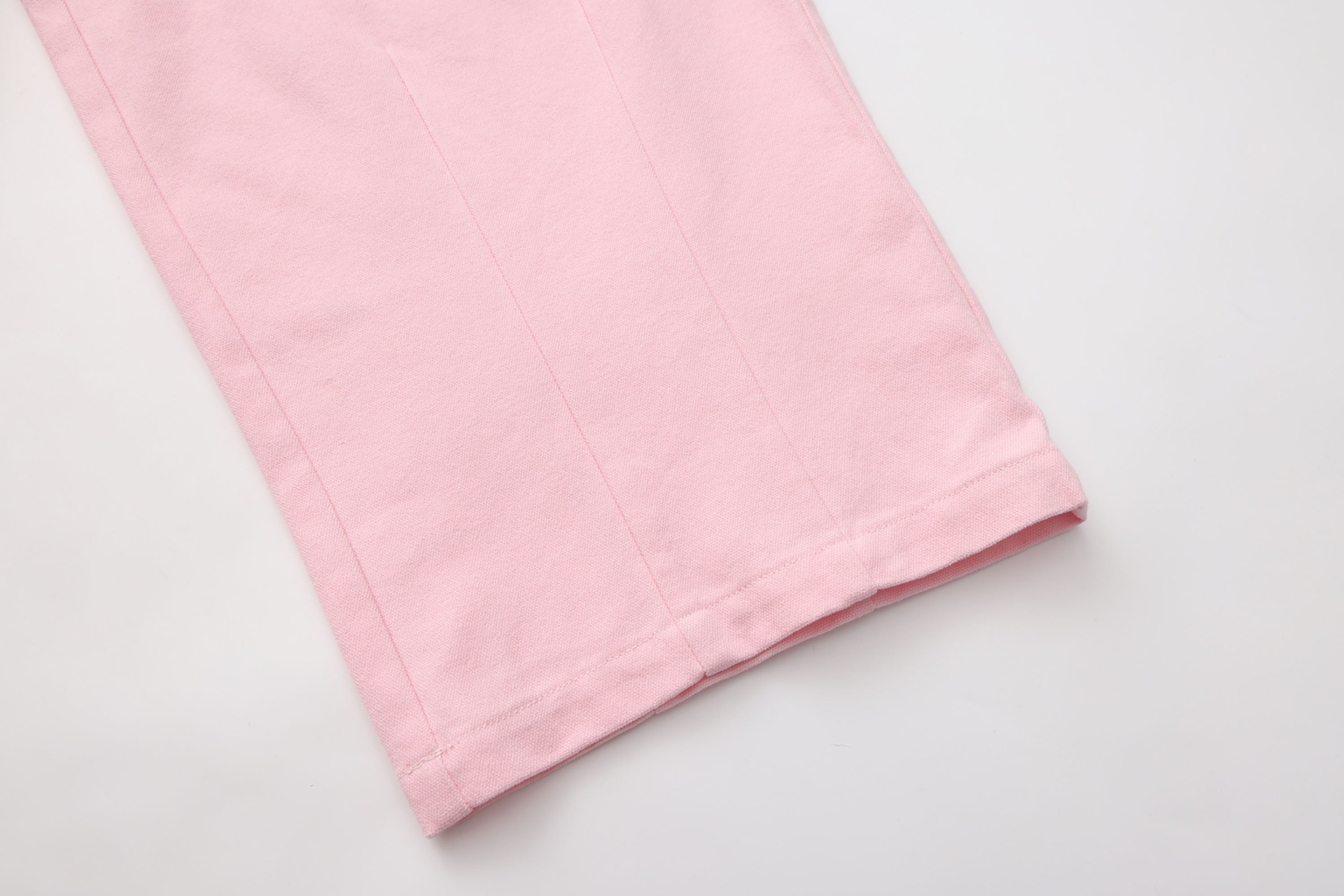 VANN VALRENCE Double-Knee Pleats Cotton Straight-Leg Pants, premium urban and streetwear designers apparel on PROJECTISR.com, VANN VALRENCE