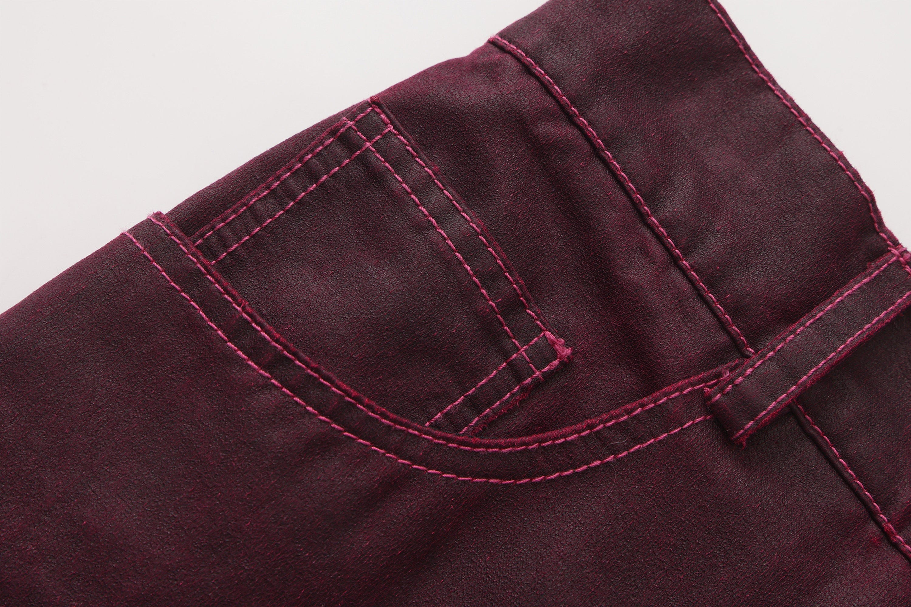 VANN VALRENCE Structured Panel Pleated-Knee Pants, premium urban and streetwear designers apparel on PROJECTISR.com, VANN VALRENCE