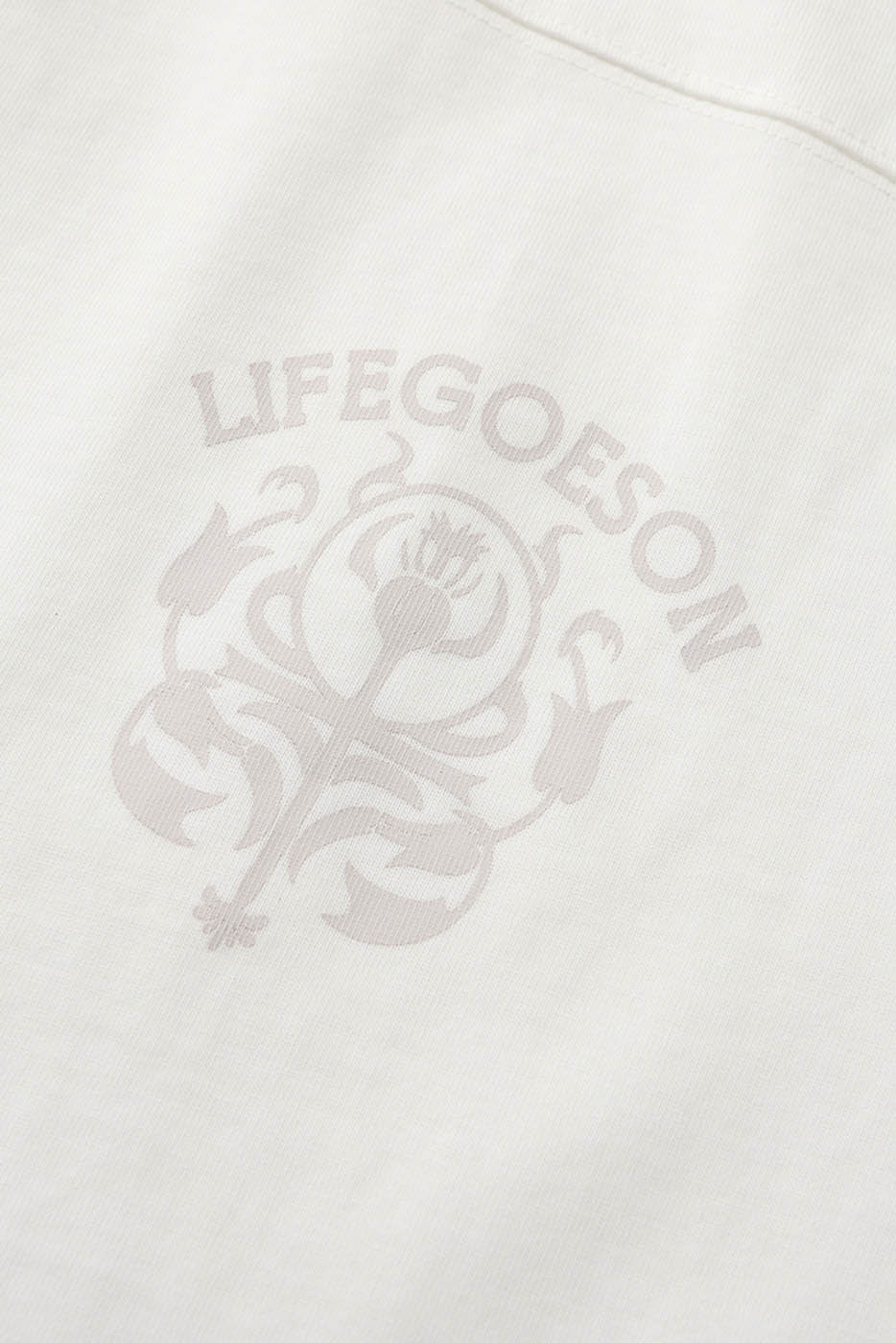 LIFEGOESON Flame Embroidery Deconstructed Sleeveless T-Shirt