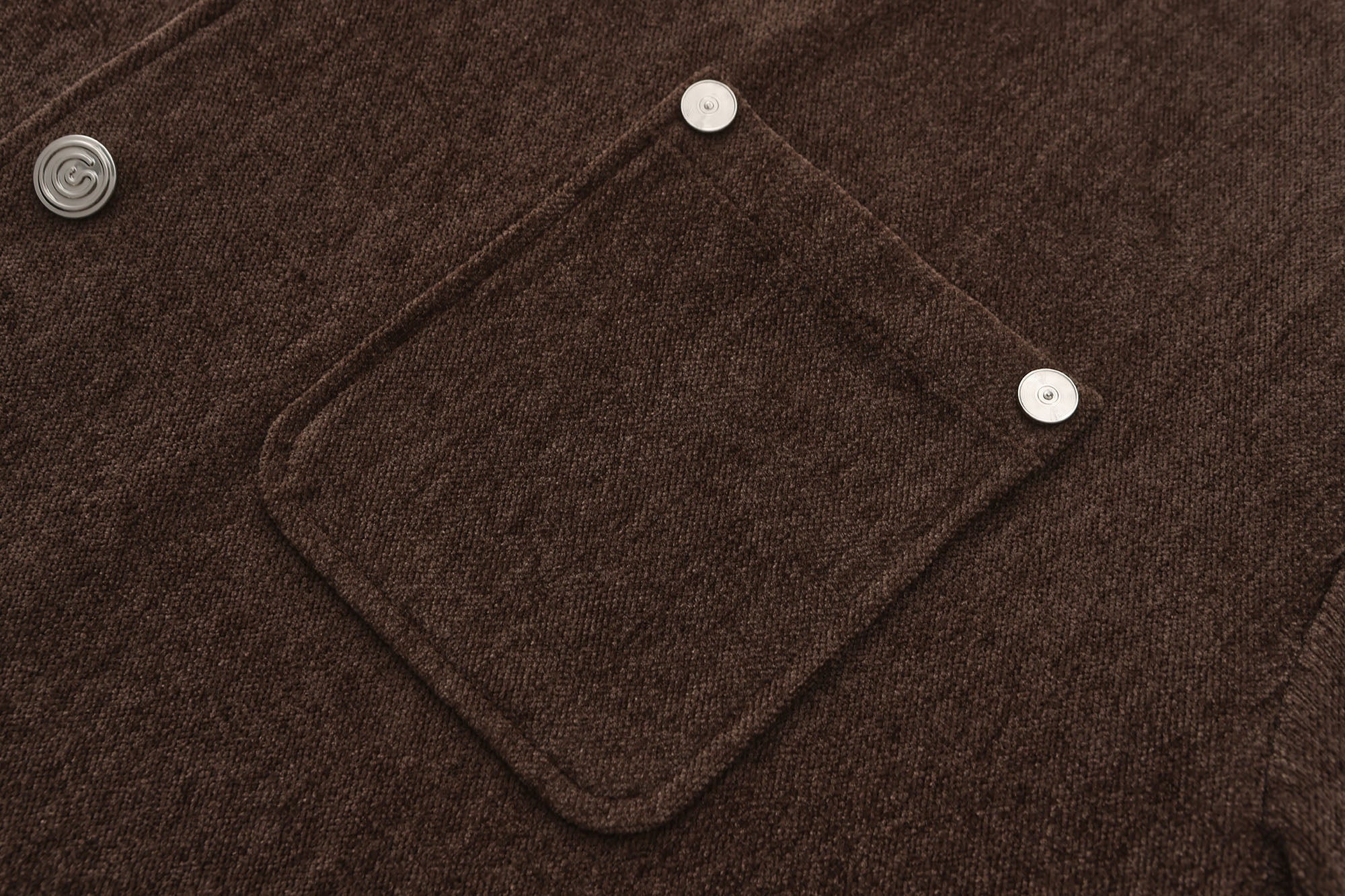 ORAL UTOPIA Snap-Button Multi-Pocket Utility Shirt