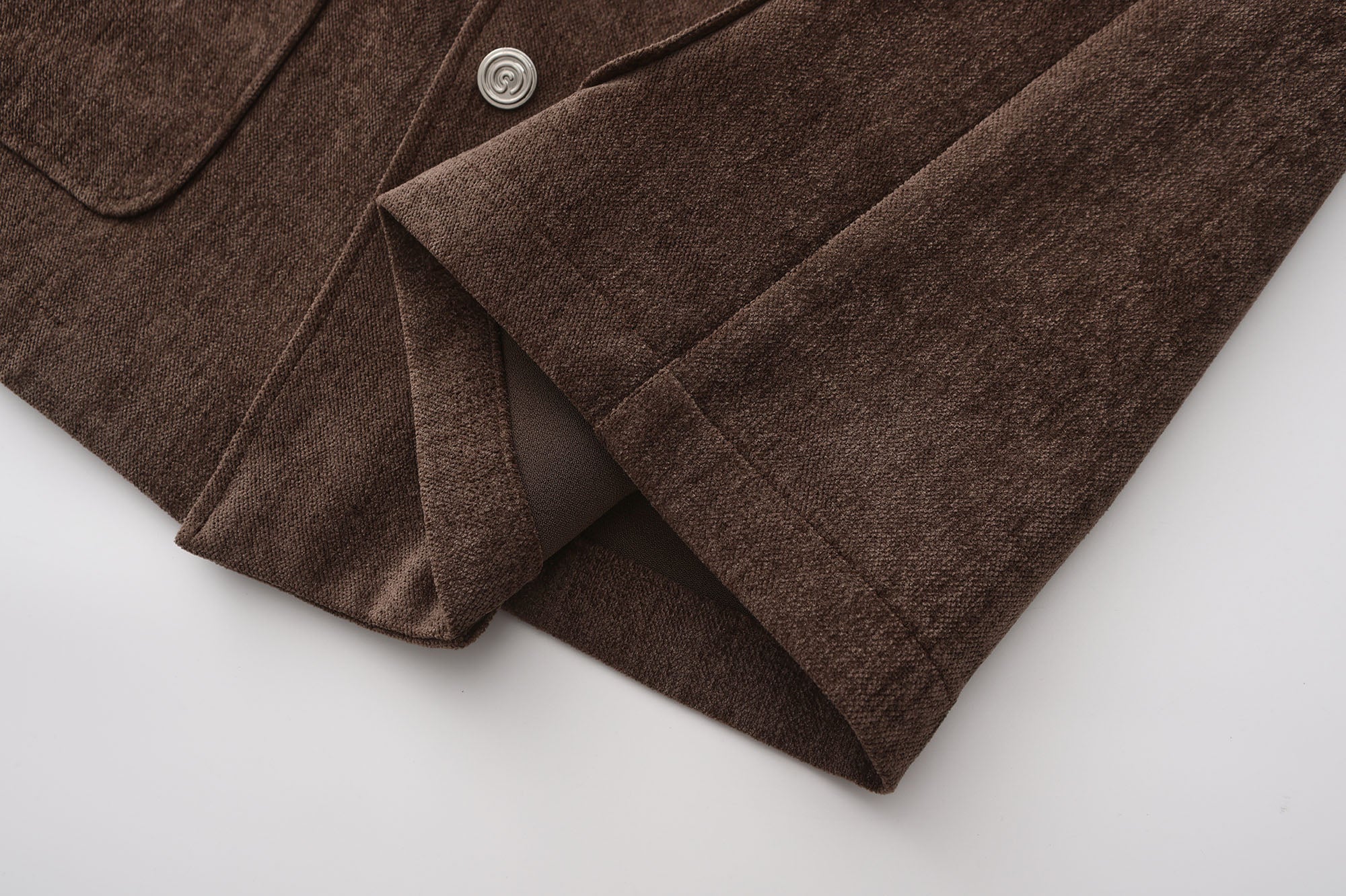ORAL UTOPIA Snap-Button Multi-Pocket Utility Shirt