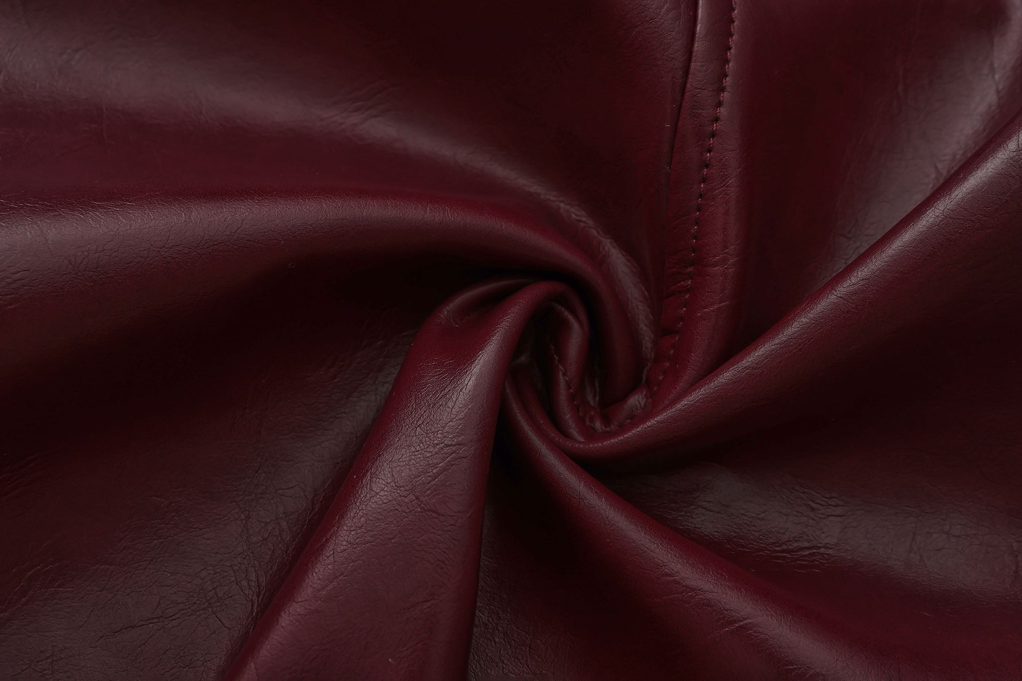 ORAL UTOPIA Glossy PU Coat Ancora Red