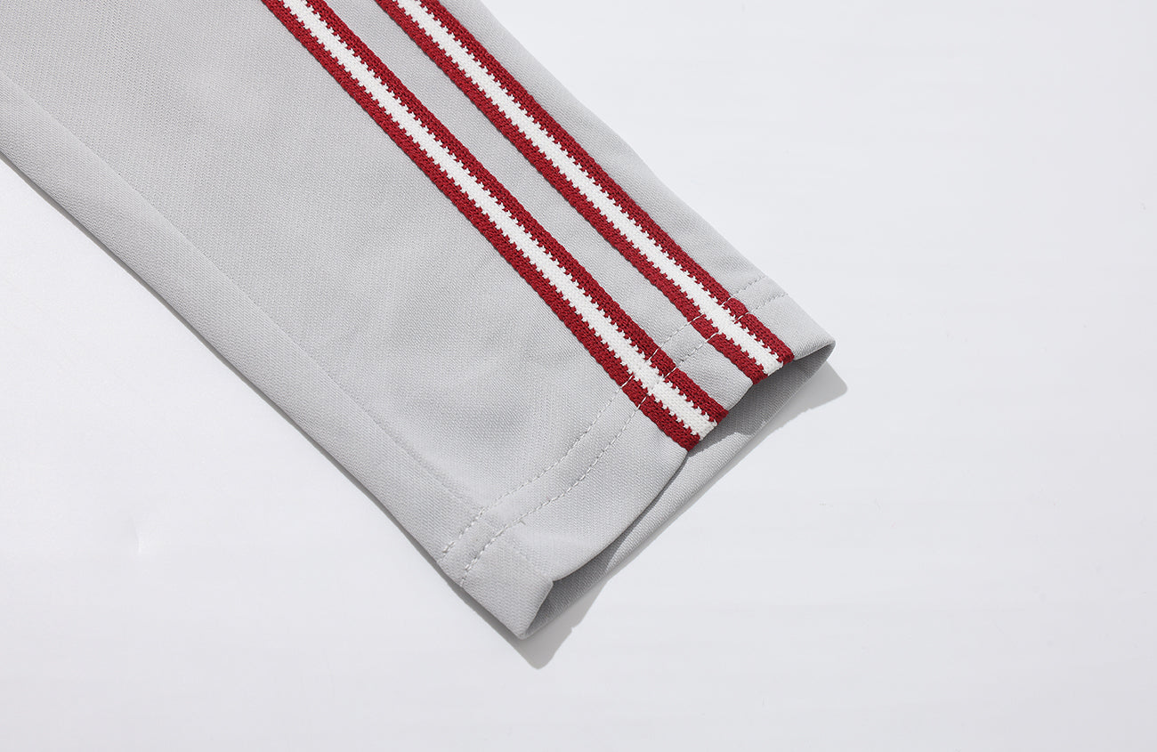 UMAMIISM Quick-Dry Striped Raglan Zip-Up Tee, premium urban and streetwear designers apparel on PROJECTISR.com, UMAMIISM