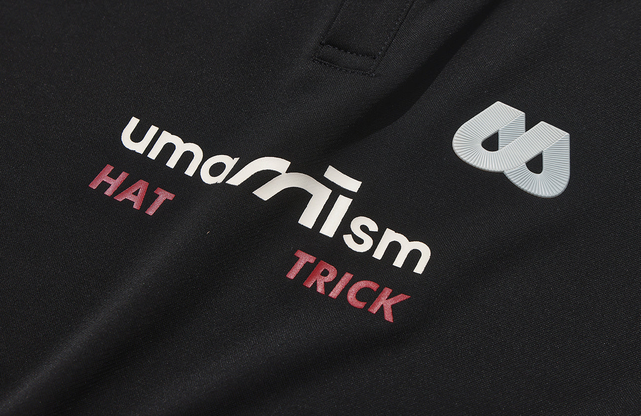 UMAMIISM Quick-Dry Striped Polo Long Sleeve Tee, premium urban and streetwear designers apparel on PROJECTISR.com, UMAMIISM