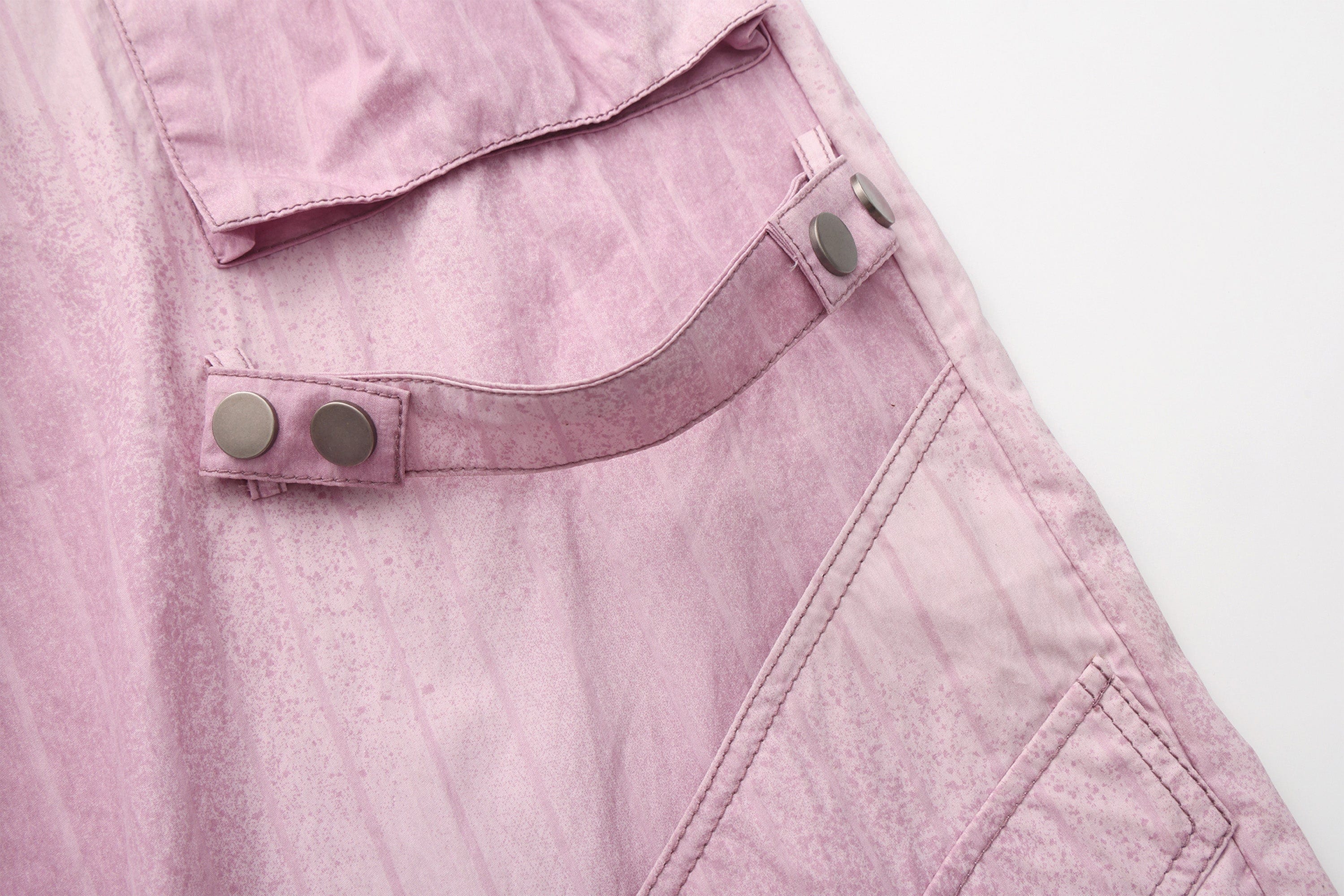 VANN VALRENCE Strap-Wrapped Striped Multi-Pocket Cargo Pants, premium urban and streetwear designers apparel on PROJECTISR.com, VANN VALRENCE