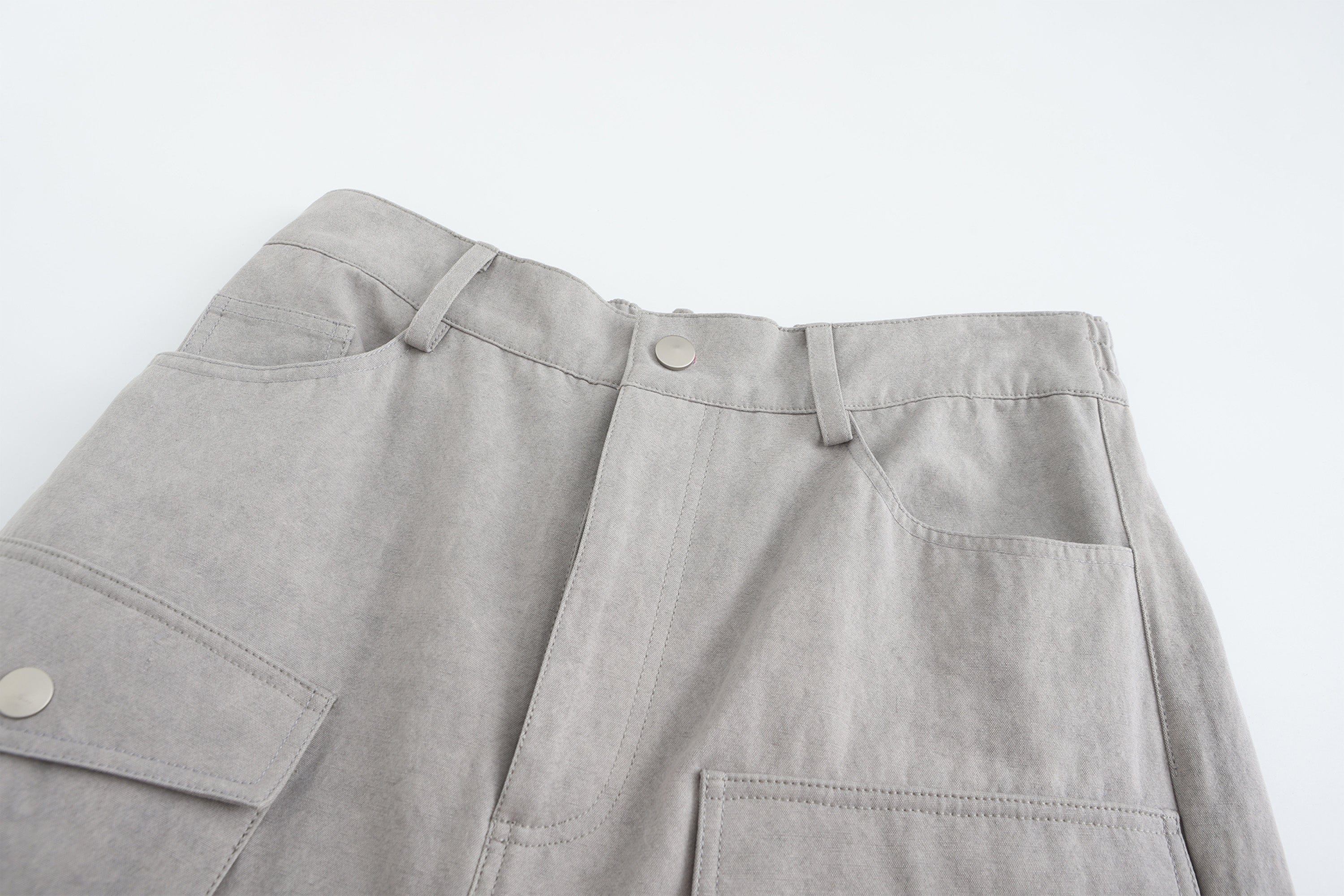 VANN VALRENCE Detachable Washed Multi-Pocket Cargo Pants, premium urban and streetwear designers apparel on PROJECTISR.com, VANN VALRENCE