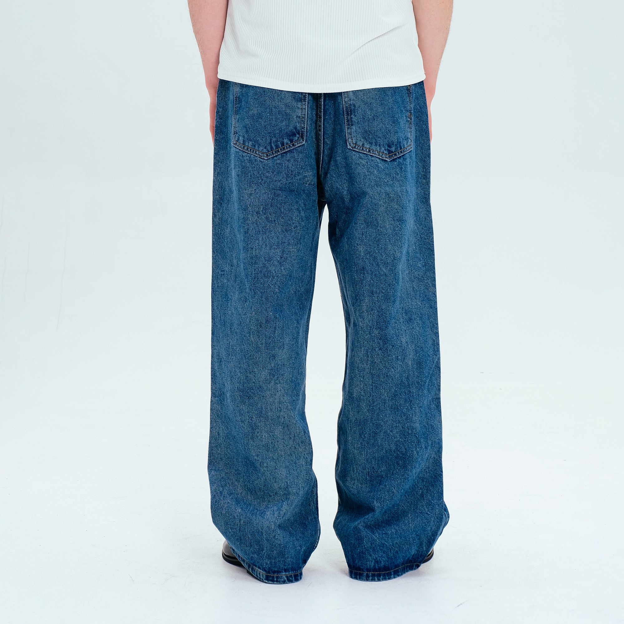 WIID Classic Faded Straight Jeans, premium urban and streetwear designers apparel on PROJECTISR.com, WIID
