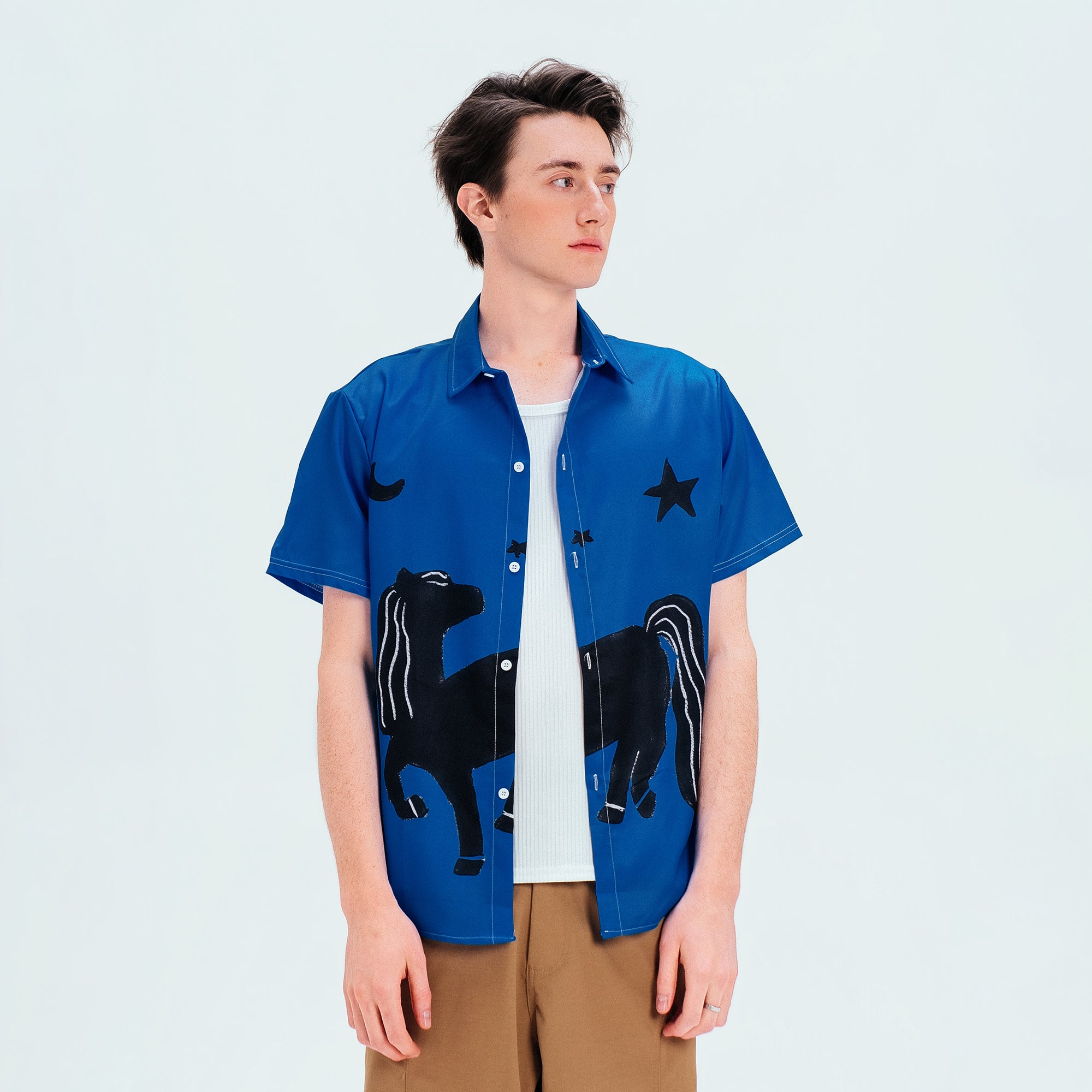 WIID Animal Graphic Half Shirt, premium urban and streetwear designers apparel on PROJECTISR.com, WIID