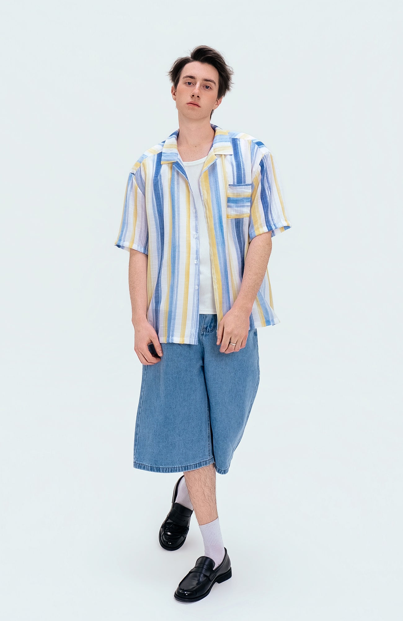 WIID Classic Faded Bermuda Jorts, premium urban and streetwear designers apparel on PROJECTISR.com, WIID