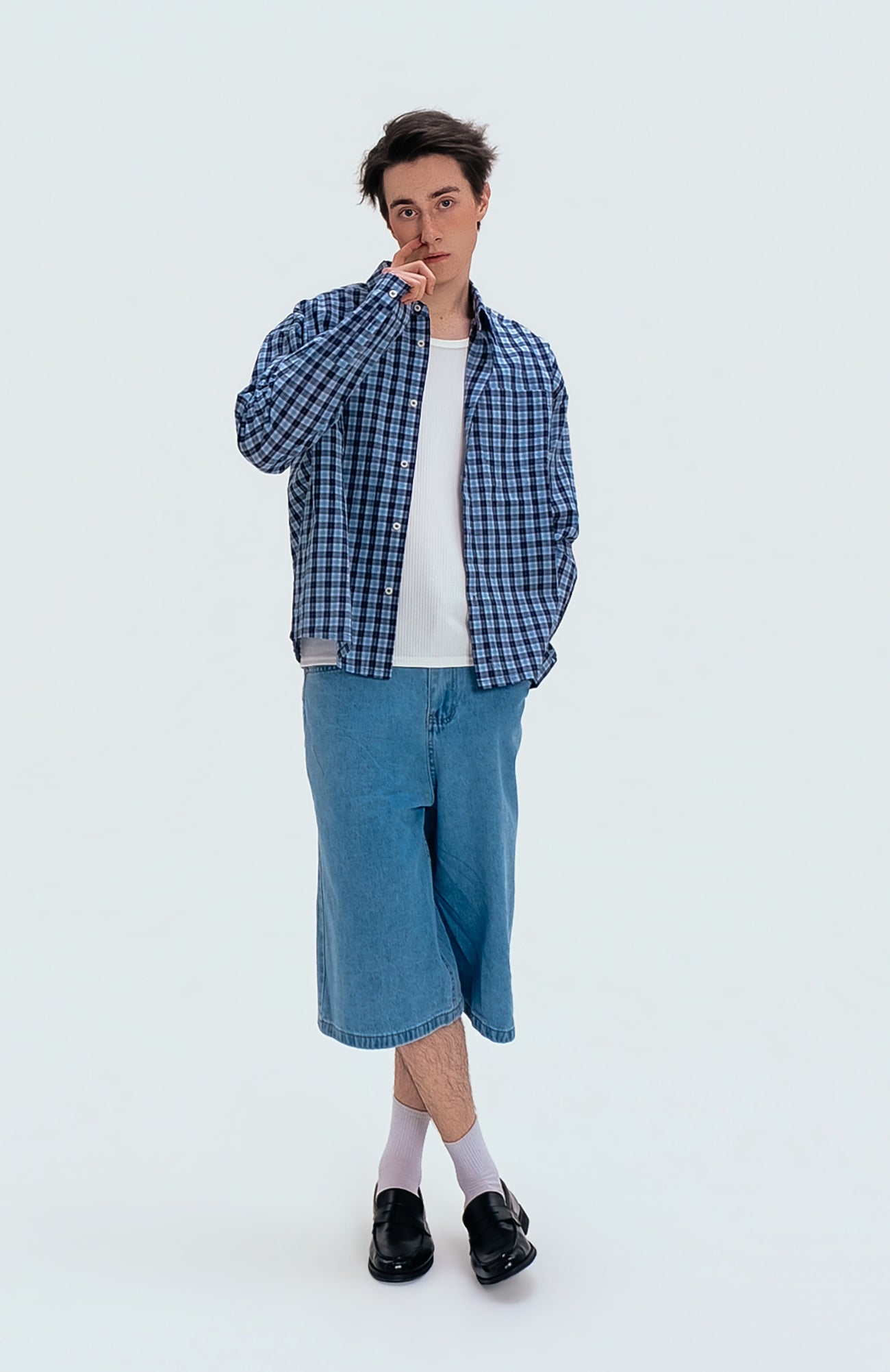 WIID Classic Faded Bermuda Jorts, premium urban and streetwear designers apparel on PROJECTISR.com, WIID