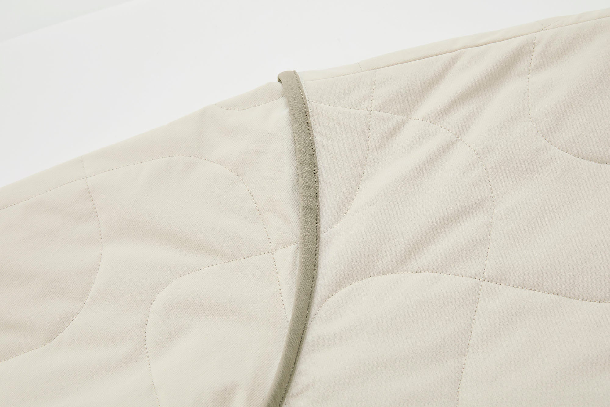 ORGANIC EMOTION Quilted Snap-Front Down Jacket
