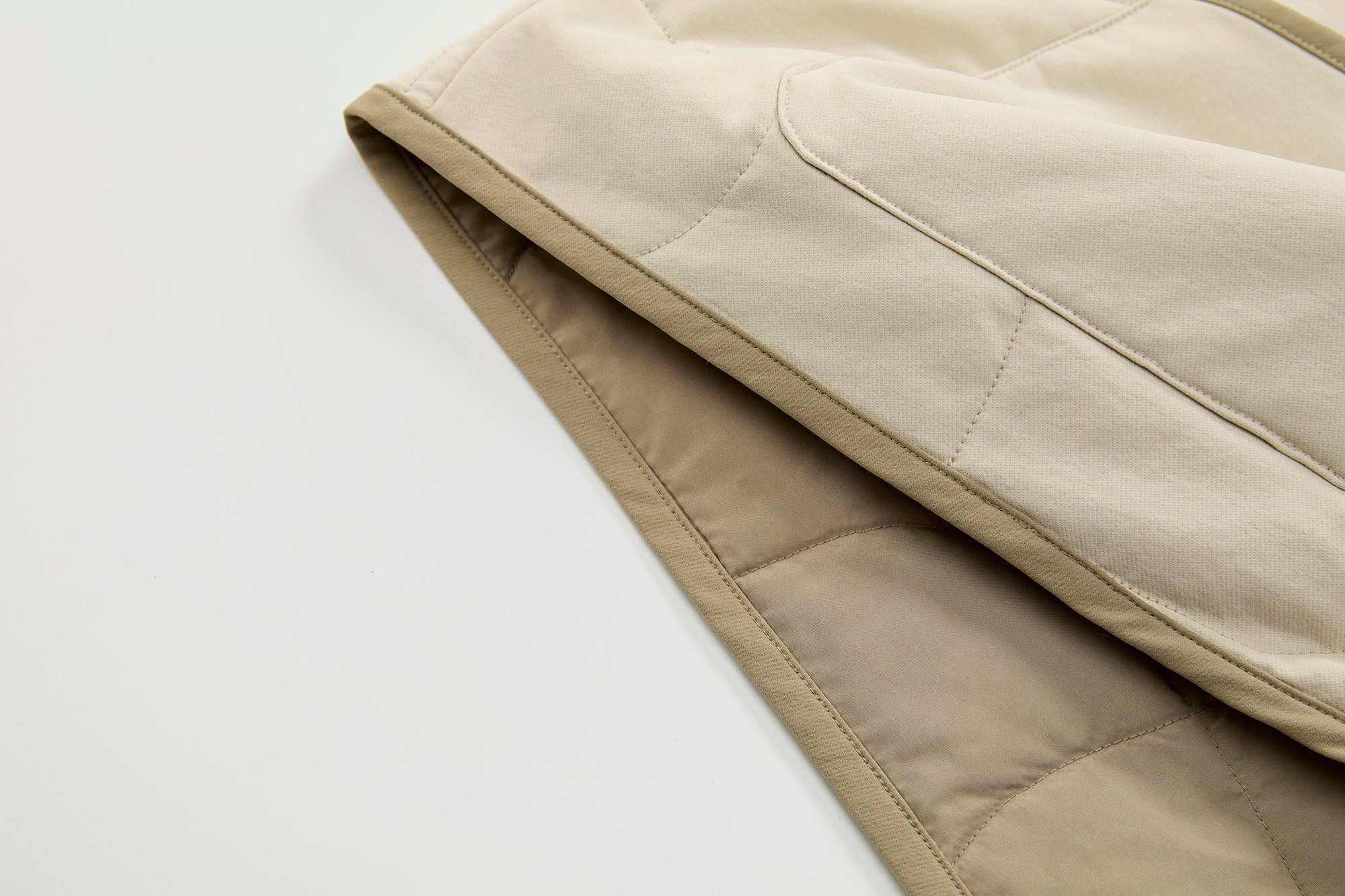 ORGANIC EMOTION Quilted Snap-Front Down Jacket