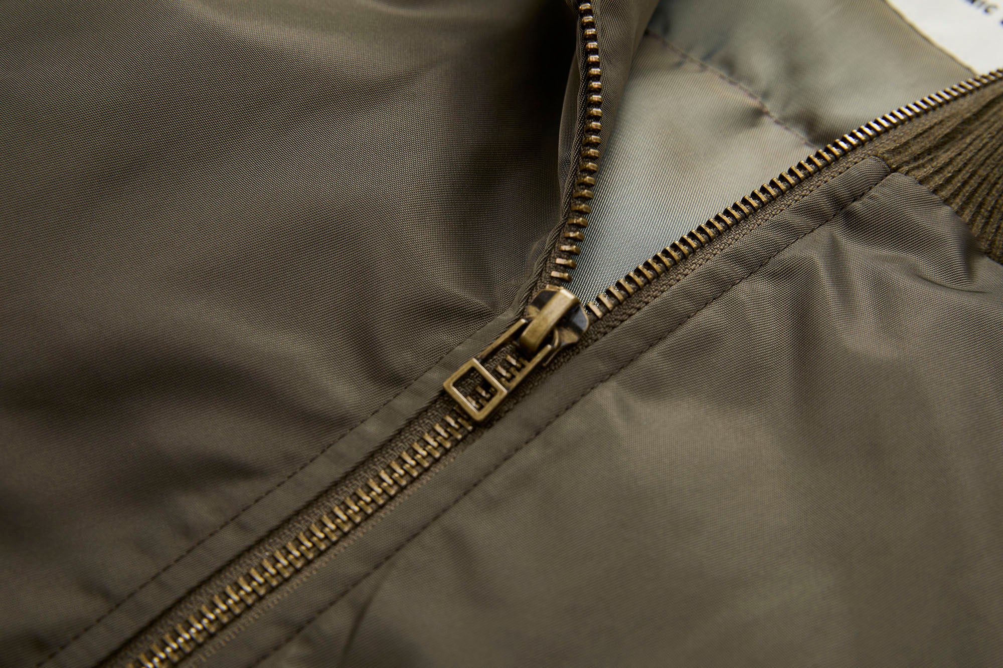 ORGANIC EMOTION Deconstructed MA-1 Down Bomber Jacket