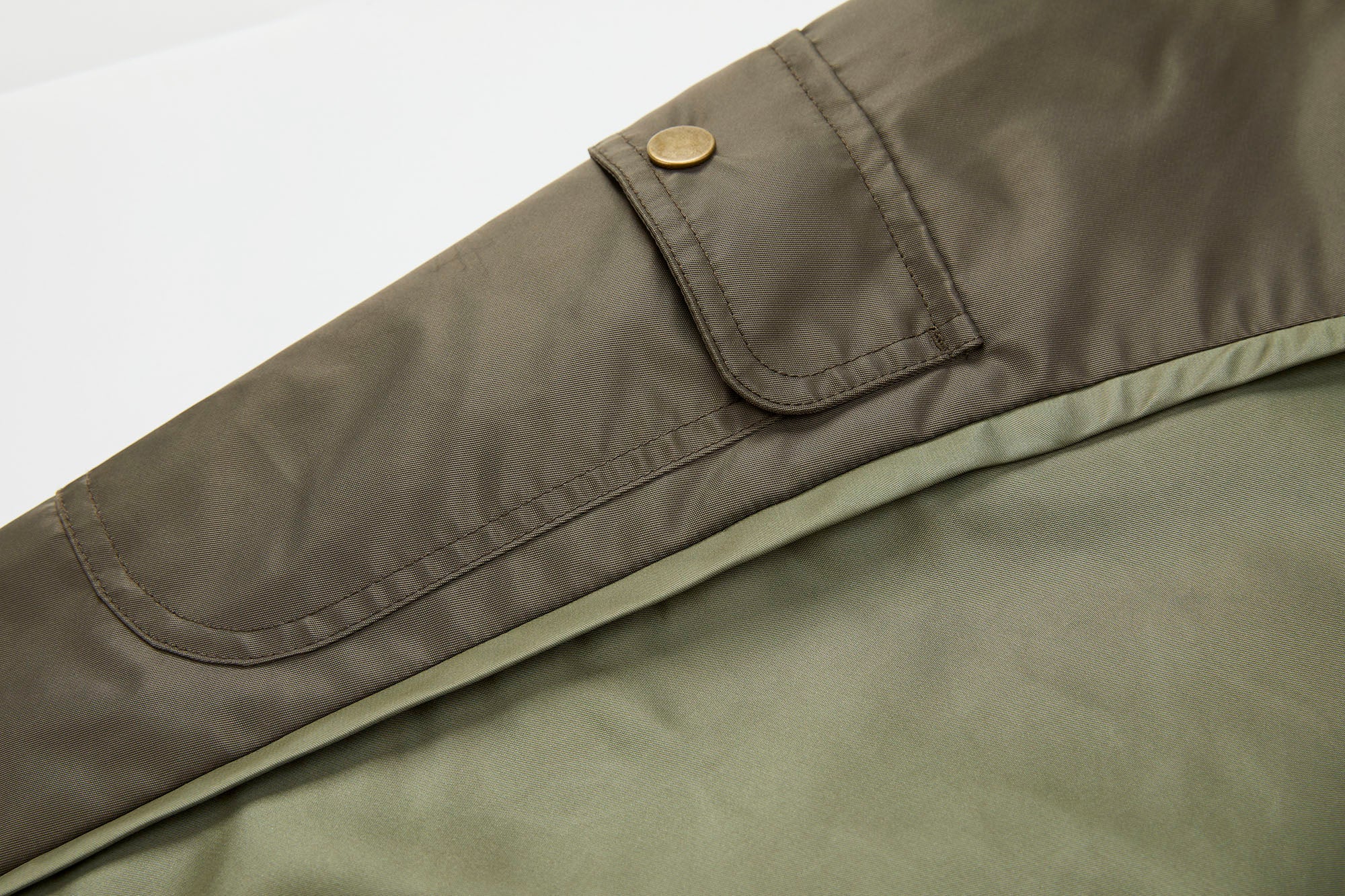 ORGANIC EMOTION Deconstructed MA-1 Down Bomber Jacket