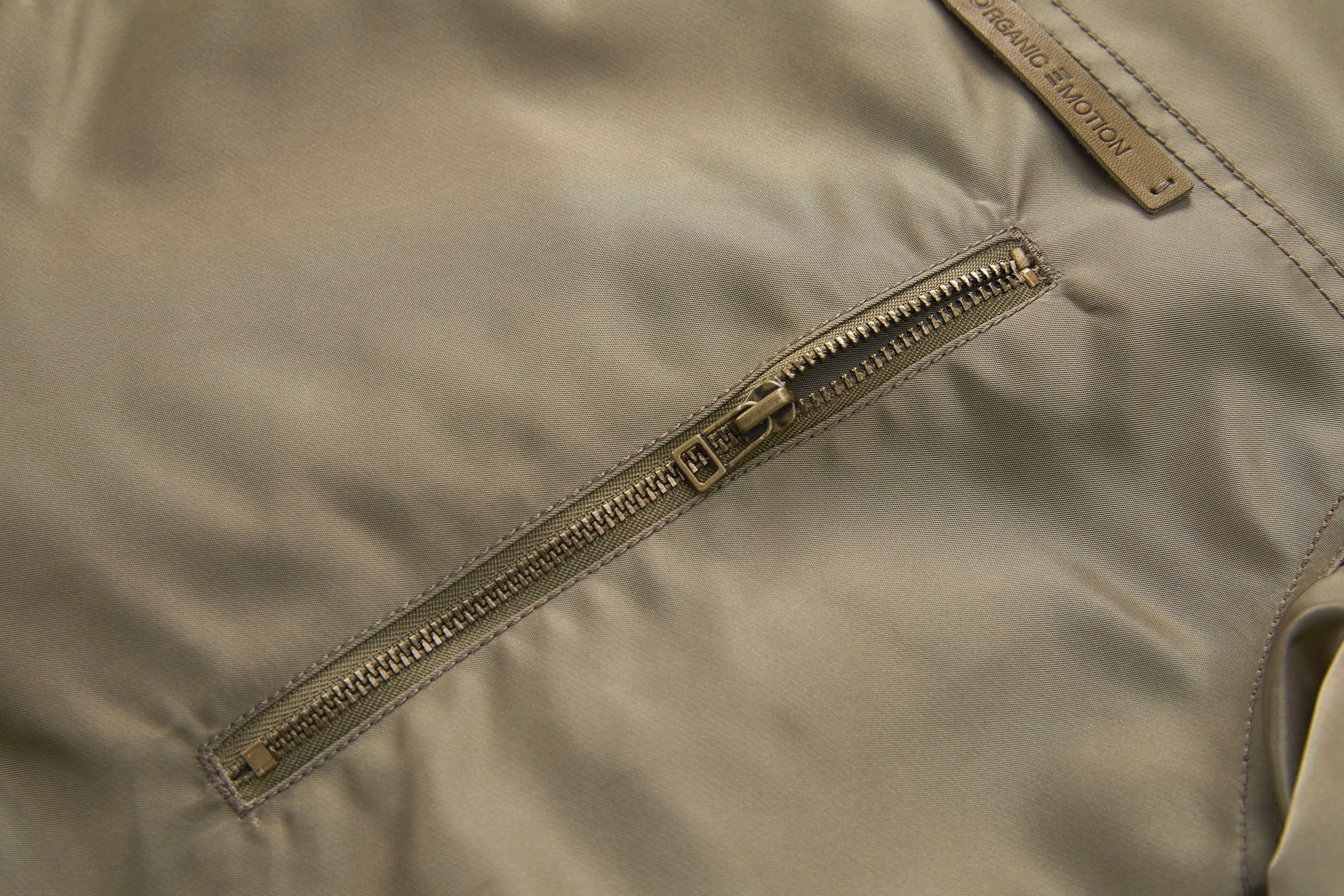 ORGANIC EMOTION Water-Repellent MA-1 Bomber Jacket