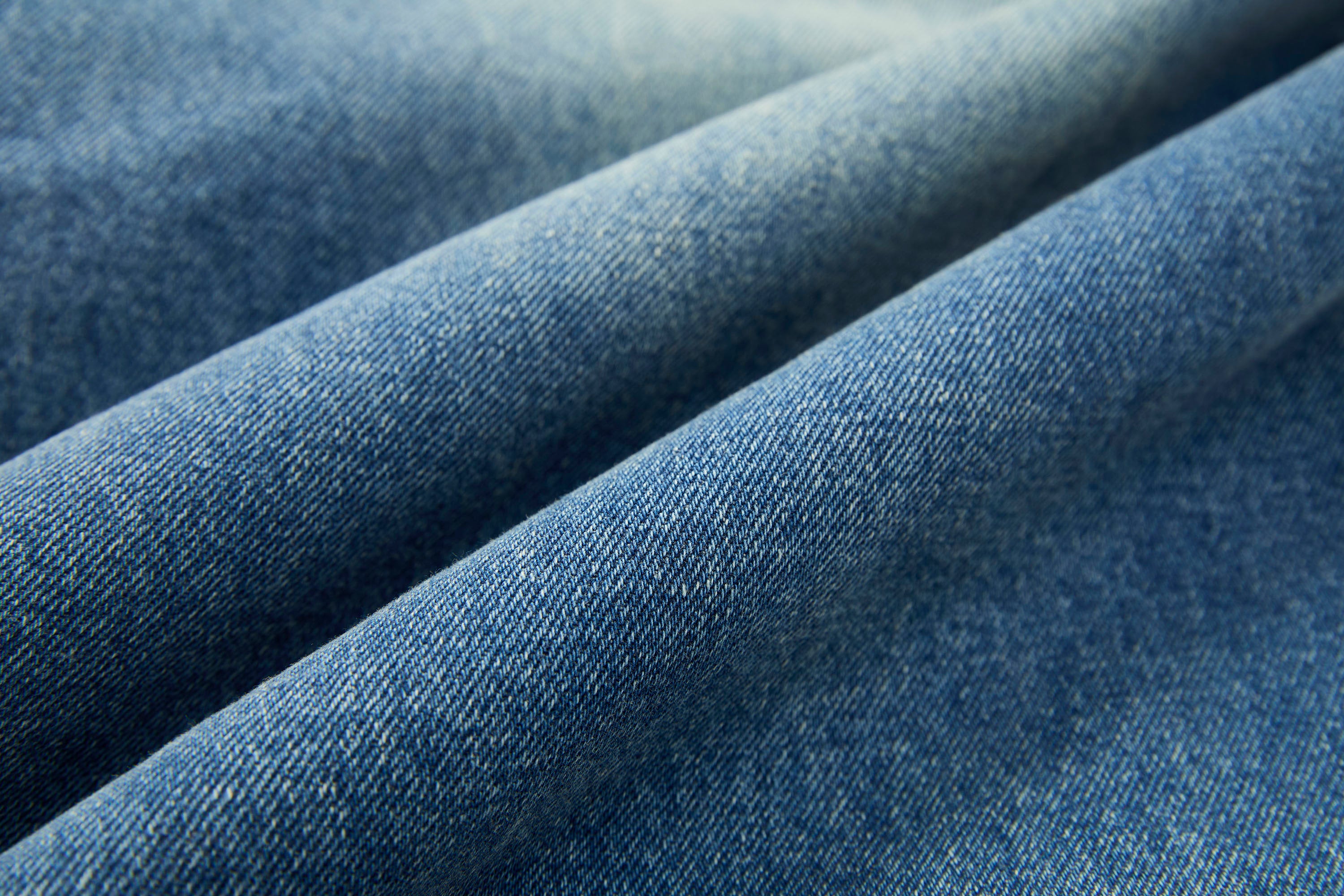 ORGANIC EMOTION Faded Wash Padded-Knee Jeans