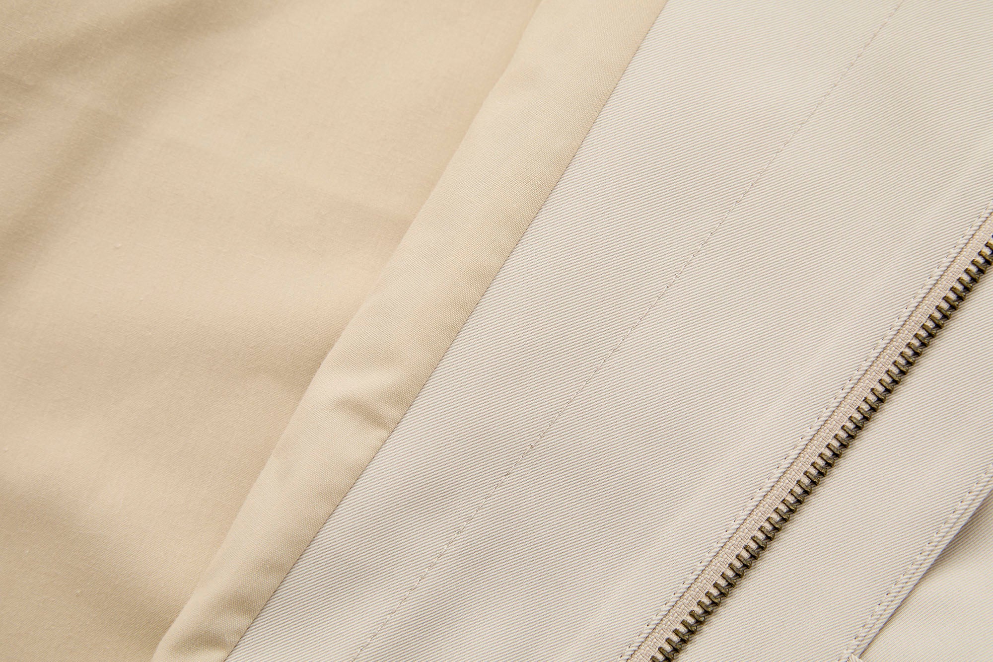ORGANIC EMOTION Stand Collar PU Drawstring Jacket
