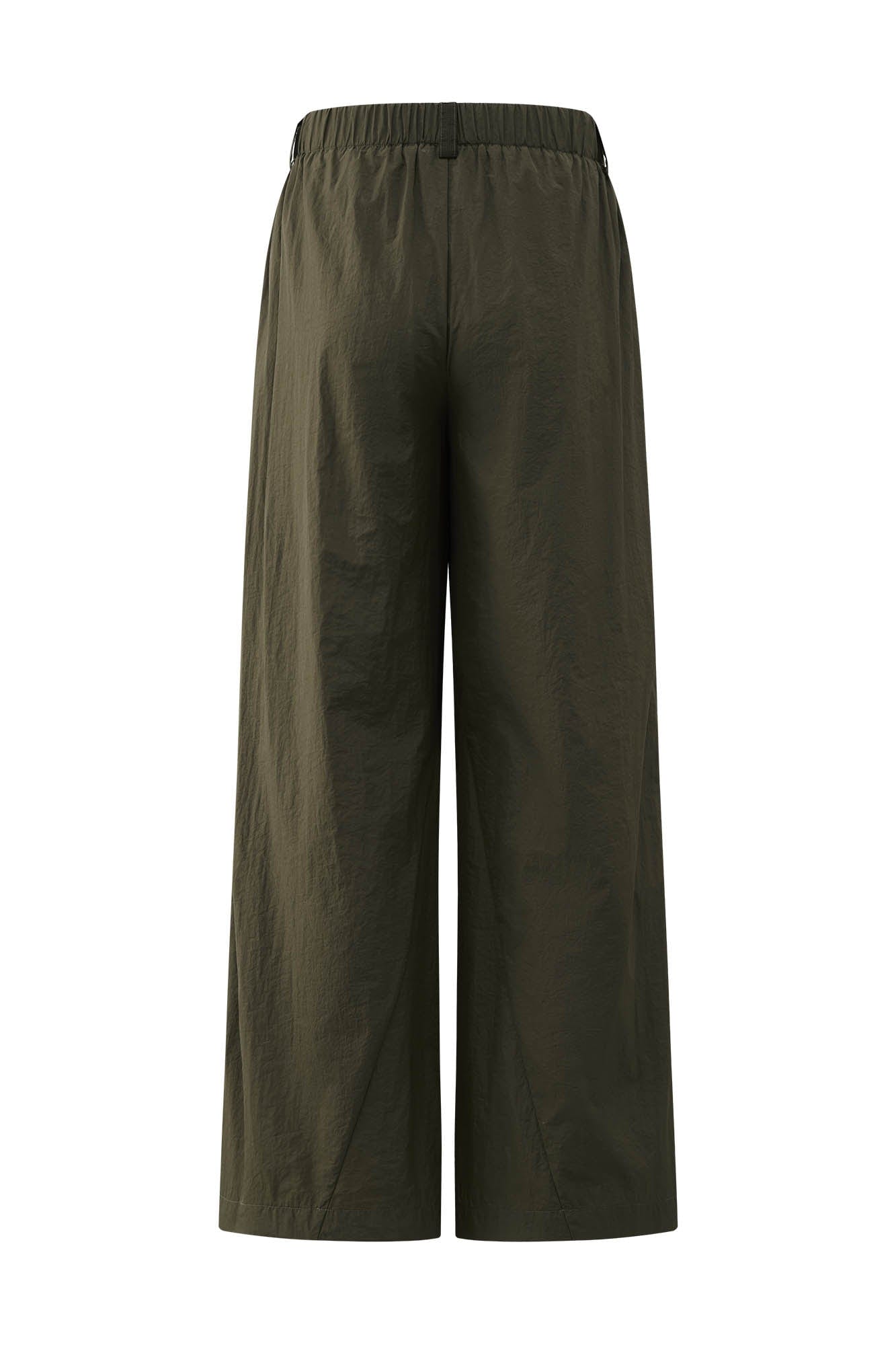 ORGANIC EMOTION UV-Protective Lightweight Straight-Leg Pants